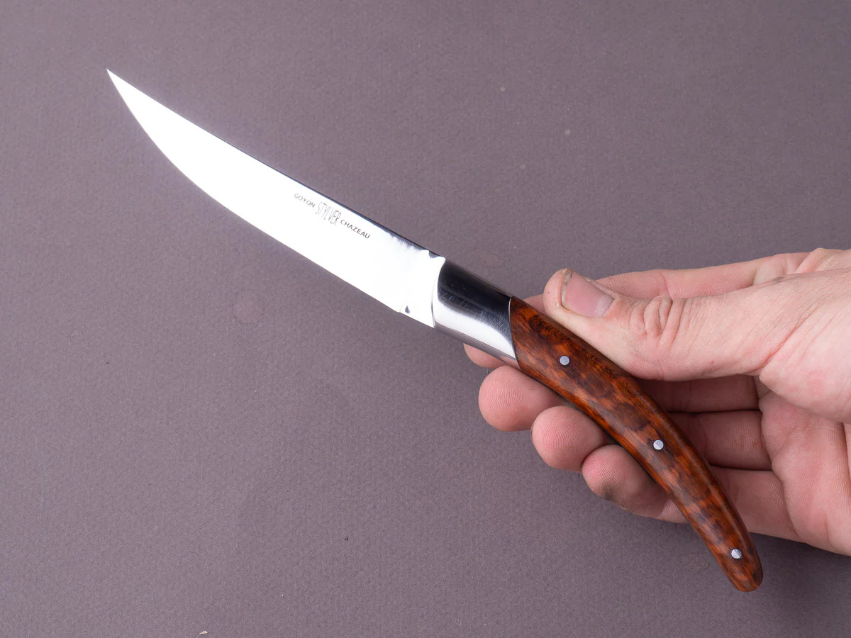 Goyon-Chazeau - Steak/Table Knives - Styl'ver - Snakewood Handle - Set of 6 - Image 4