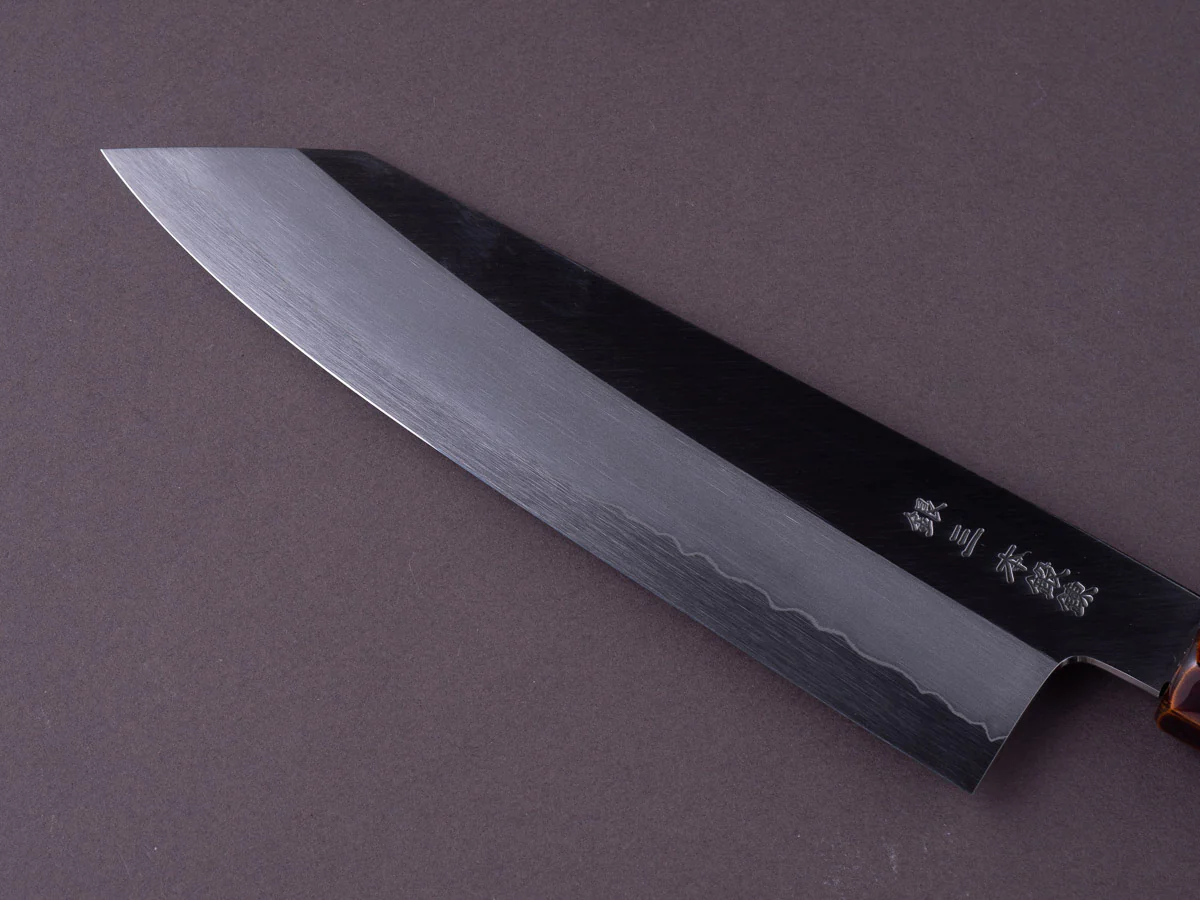 HADO - Kijiro - Ginsan - 180mm Kiritsuke Santoku - Urushi Handle - Image 5
