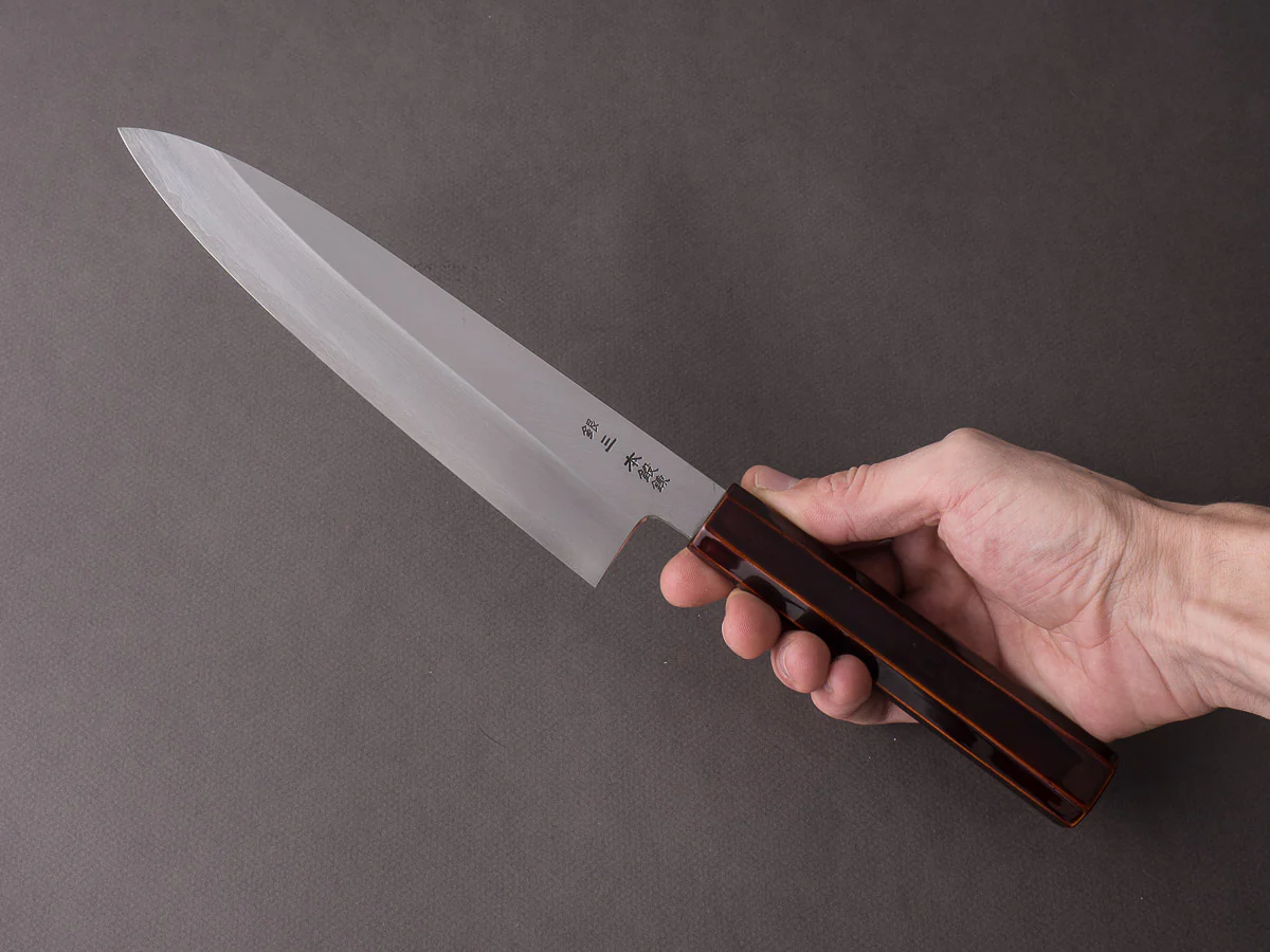 HADO - Kijiro - Ginsan - 210mm Gyuto - Urushi Handle - Image 7