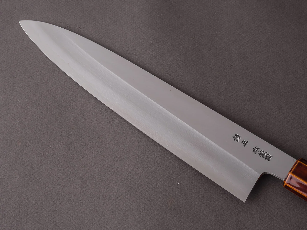 HADO - Kijiro - Ginsan - 240mm Gyuto - Urushi Handle - Image 5