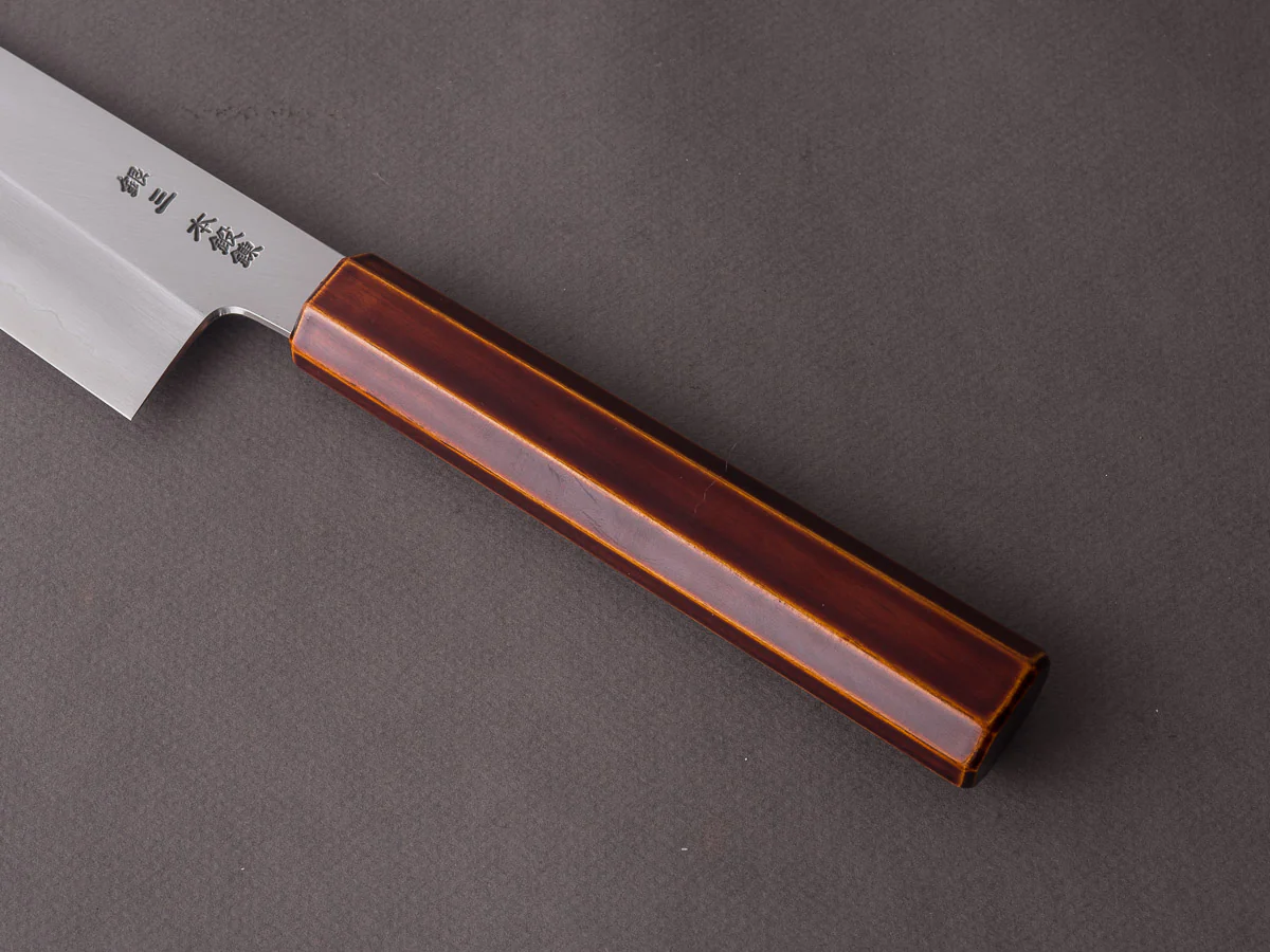 HADO - Kijiro - Ginsan - 240mm Gyuto - Urushi Handle - Image 6