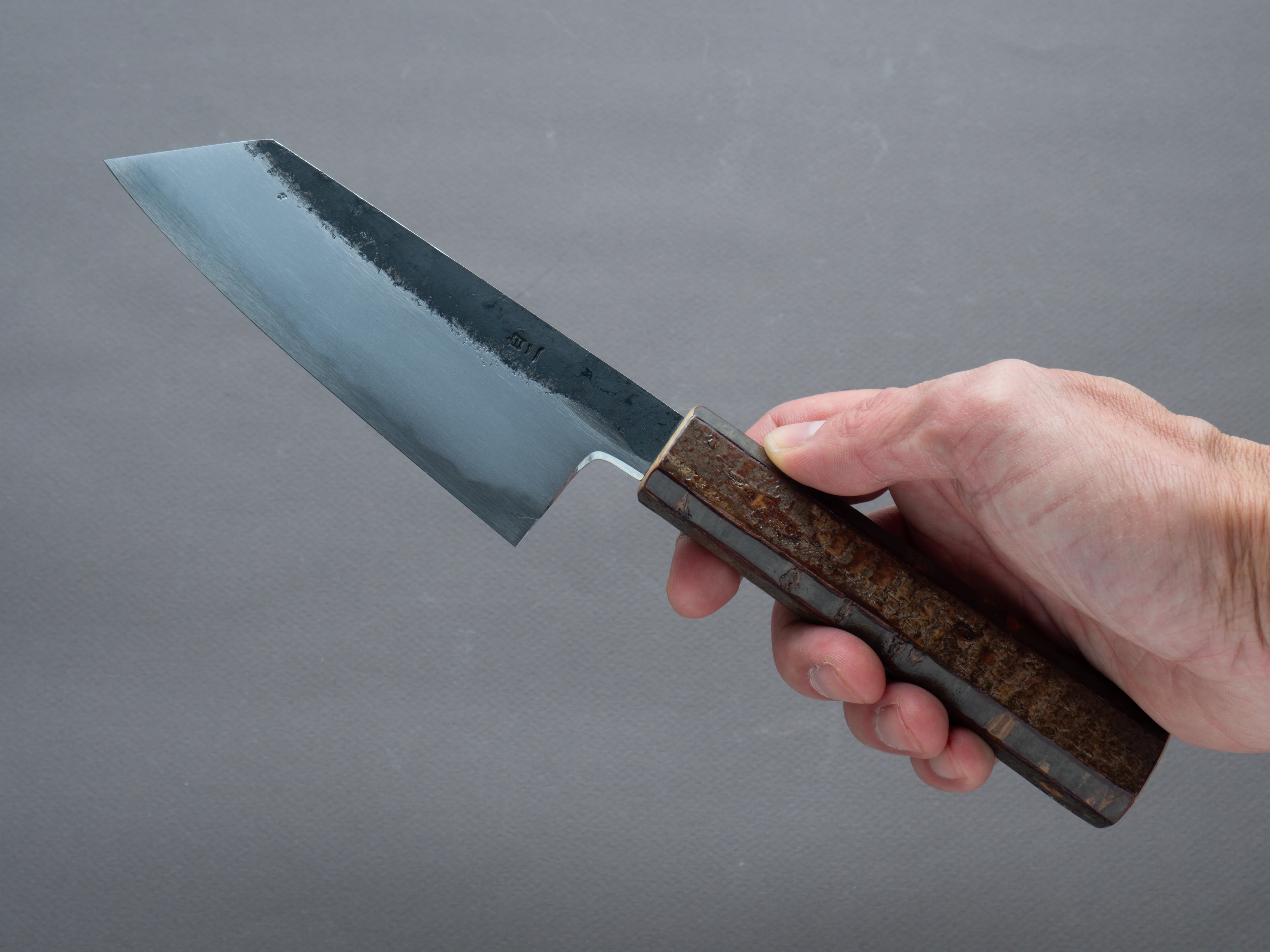 HADO - Sumi - White #2 - Kurouchi - 135mm Ko Bunka - Cherry Bark Handle - Image 6