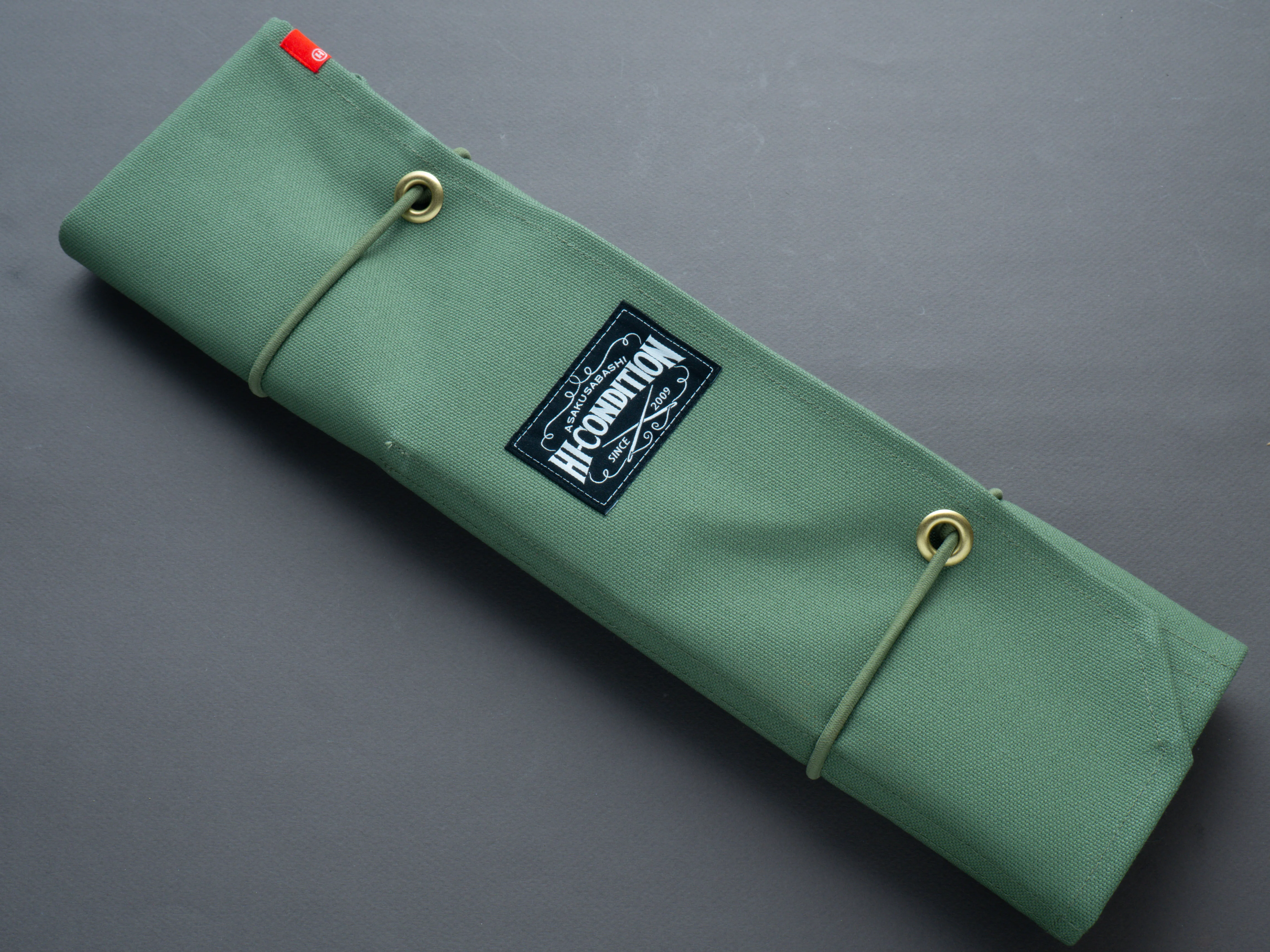 Hi-Condition - 6 Pocket Knife Roll - Hanpu Canvas - (multiple colors available) - Image 19