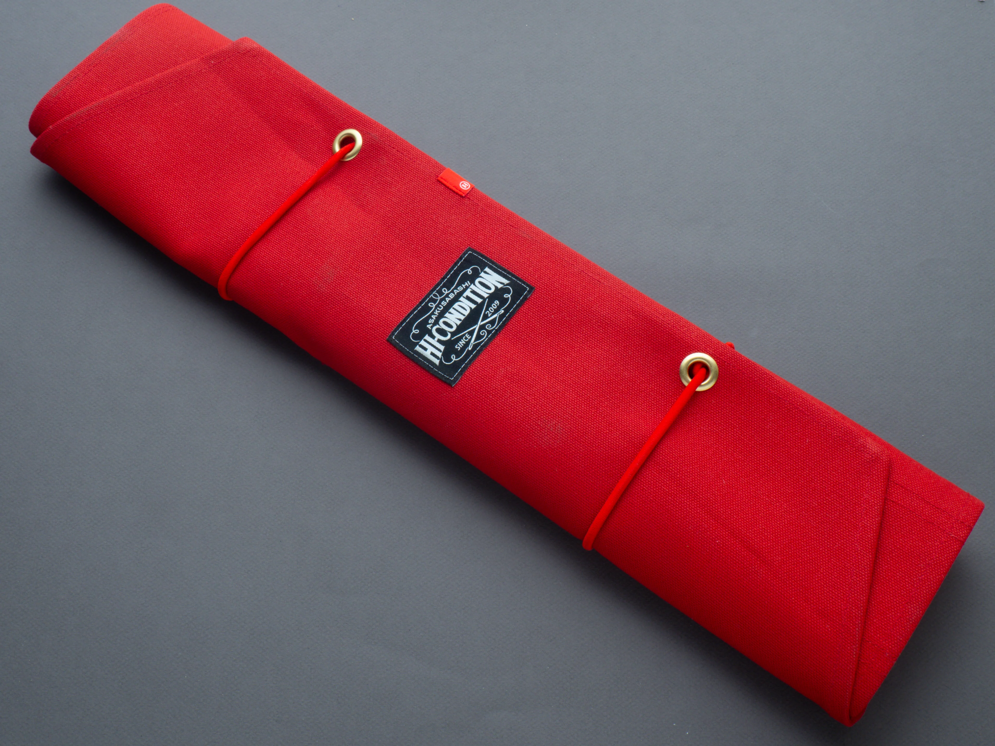 Hi-Condition - 9 Pocket Knife Roll - Hanpu Canvas - (multiple colors available) - Image 11