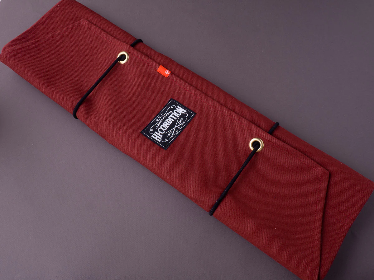Hi-Condition - 9 Pocket Knife Roll - Hanpu Canvas - (multiple colors available) - Image 4