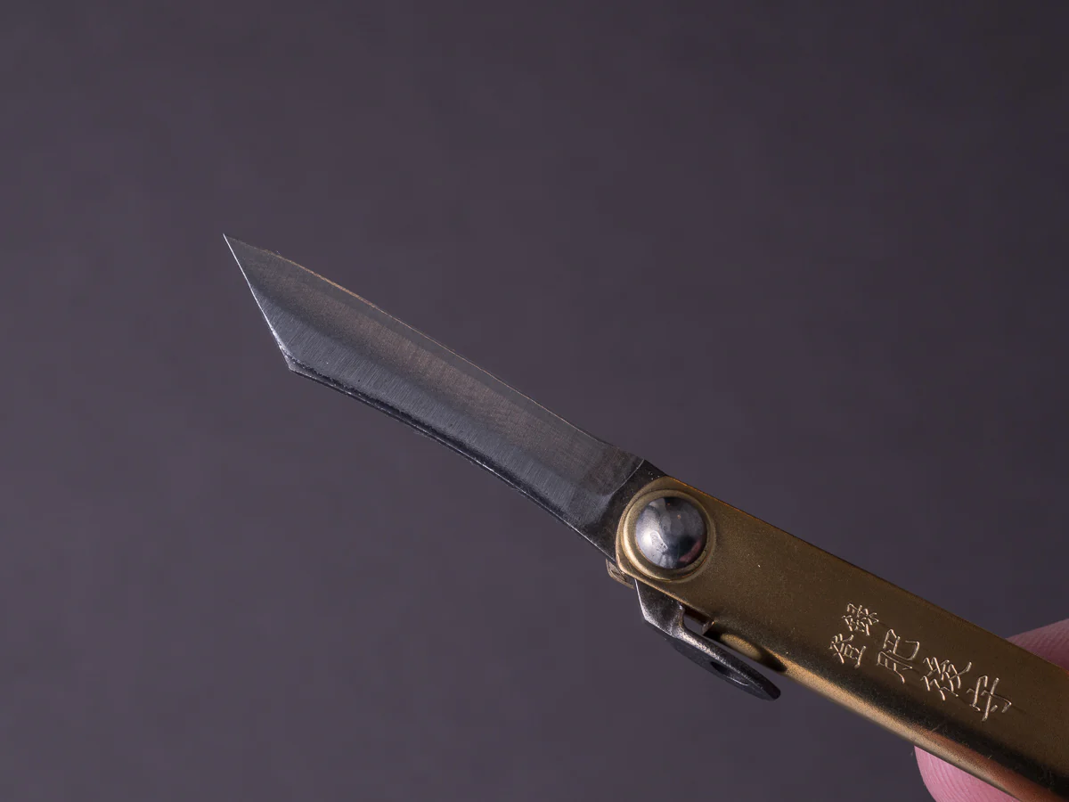 Higonokami - SK - Mini Folding - Brass - Image 3