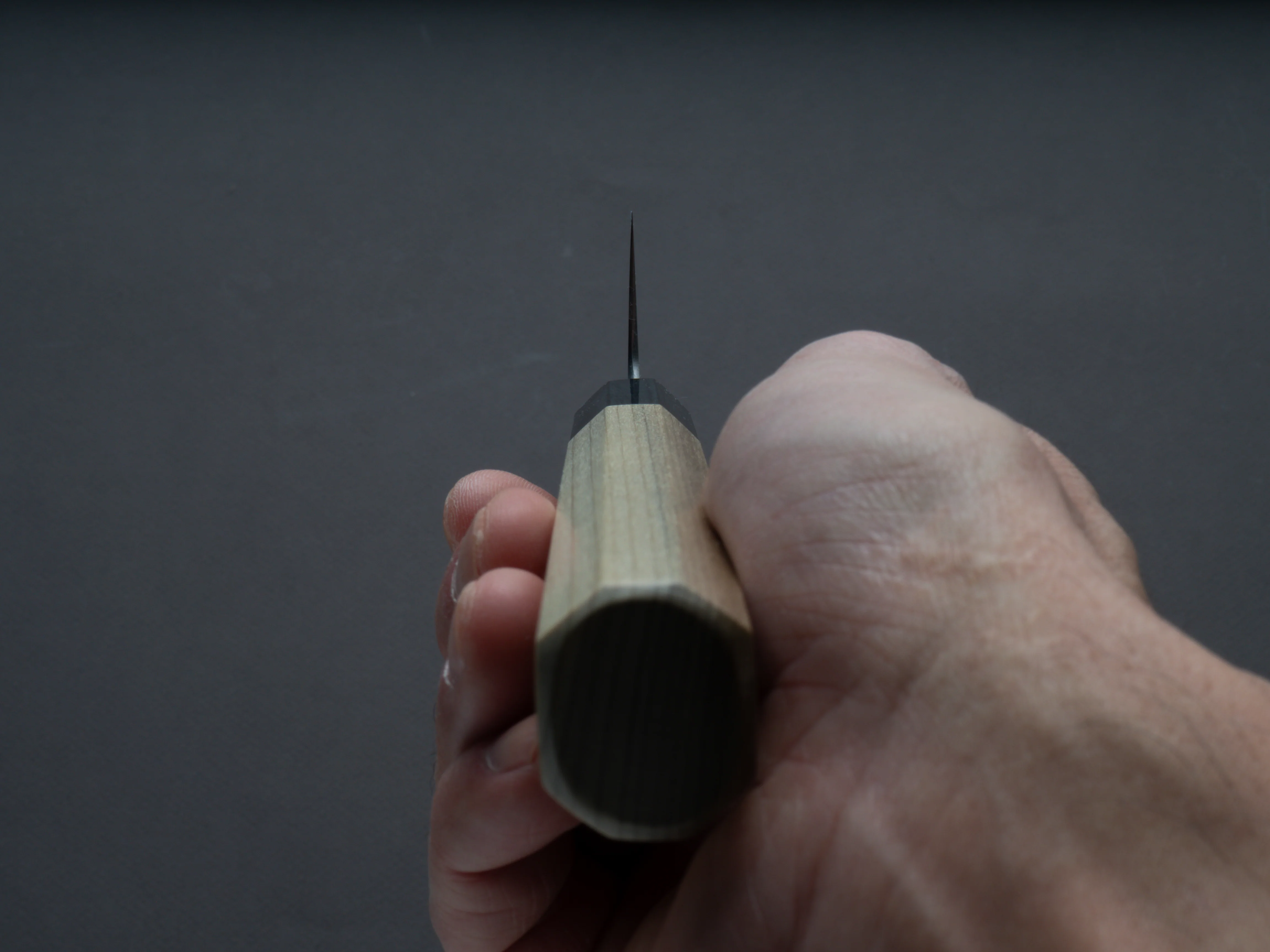 Hitohira - AH - Hagane - Gyuto - 210mm - Magnolia Wood Handle - Image 7