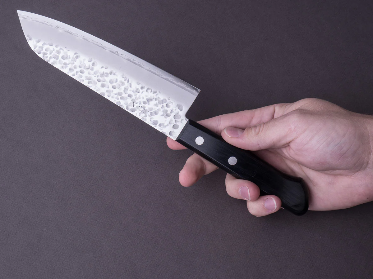 Hitohira - Chromax - 170mm Santoku - Western Handle - Image 7