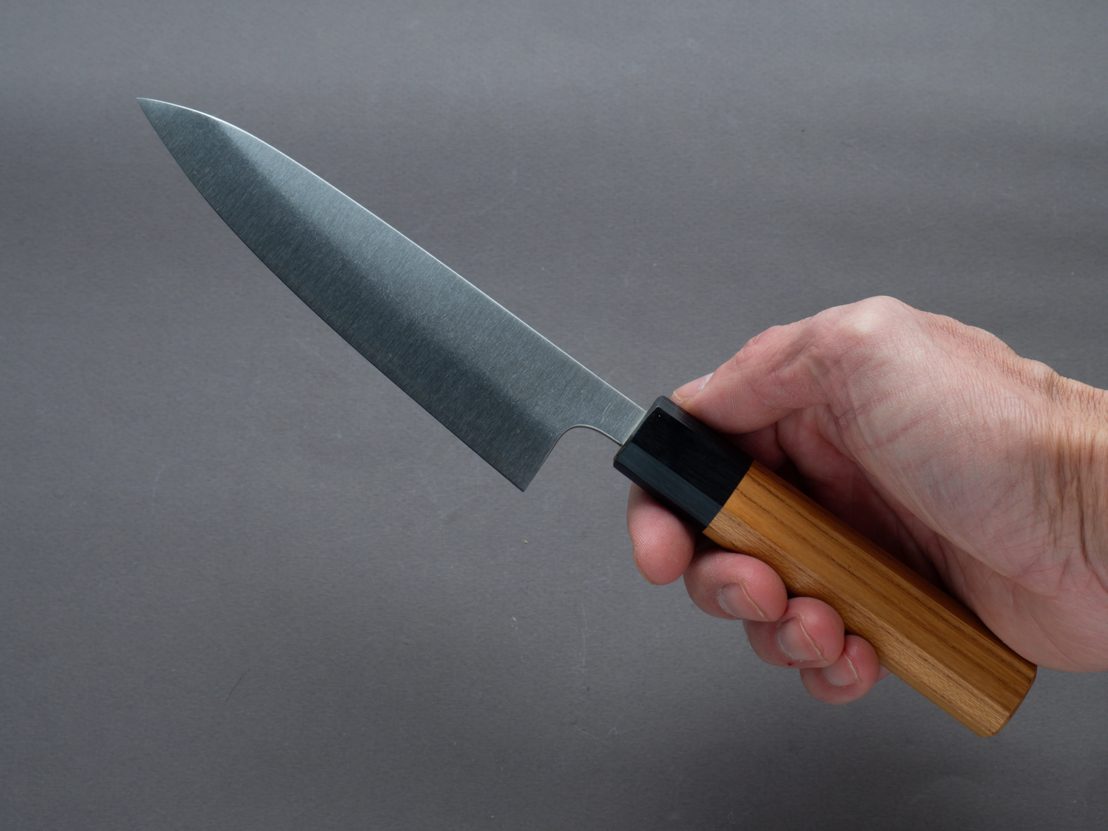 Hitohira - Echizen - SG2 - 135mm Petty - Keyaki Zelkova Handle - Image 7