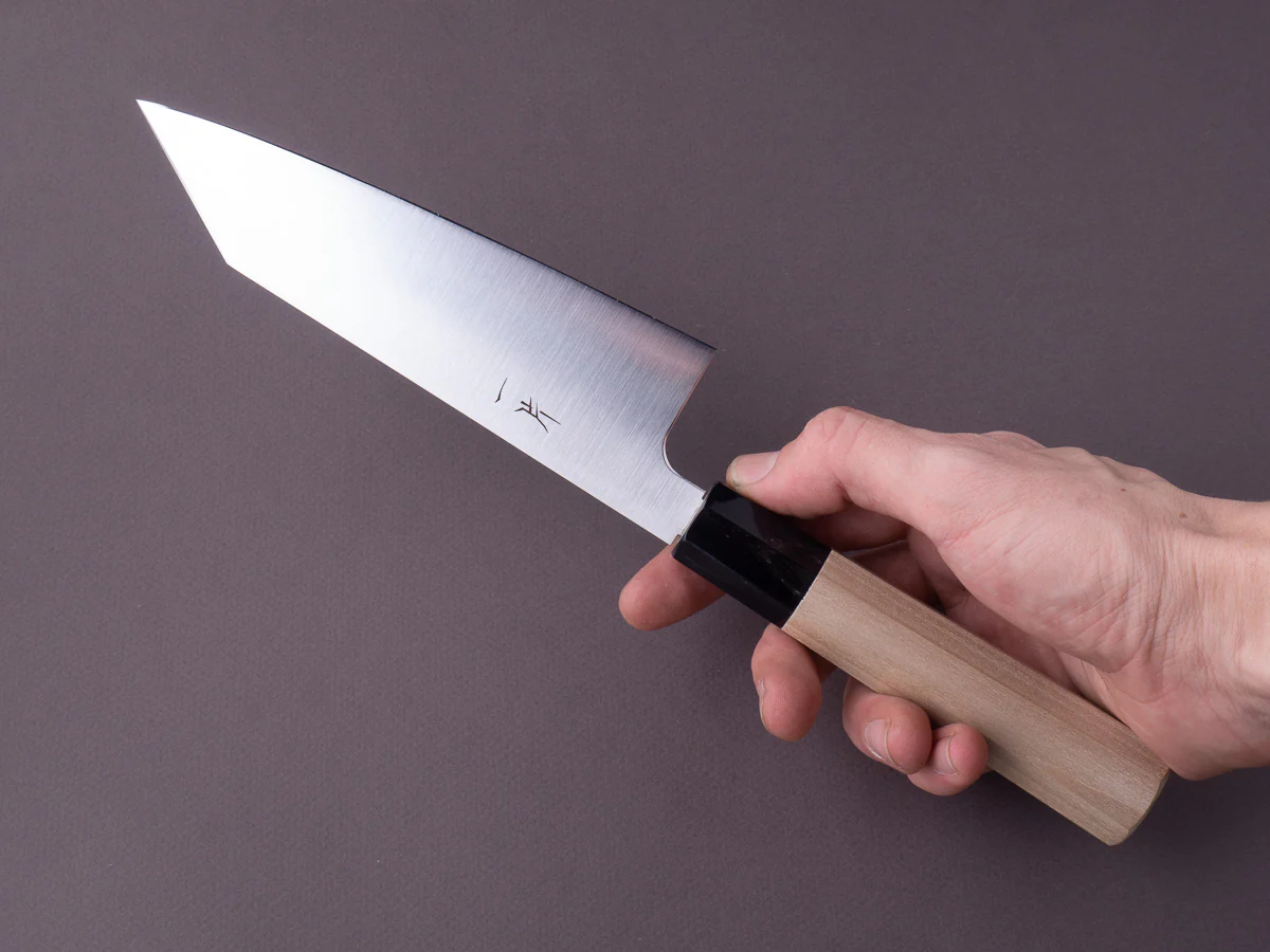 Hitohira - FJ VG10 - 180mm Bunka - Ho Wood Handle (Wa/Fine Edge) - Image 8