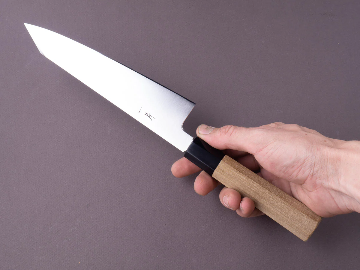 Hitohira - FJ - VG10 - Kiritsuke Gyuto - 210mm - Ho Wood Handle - Fine Edge - Image 7