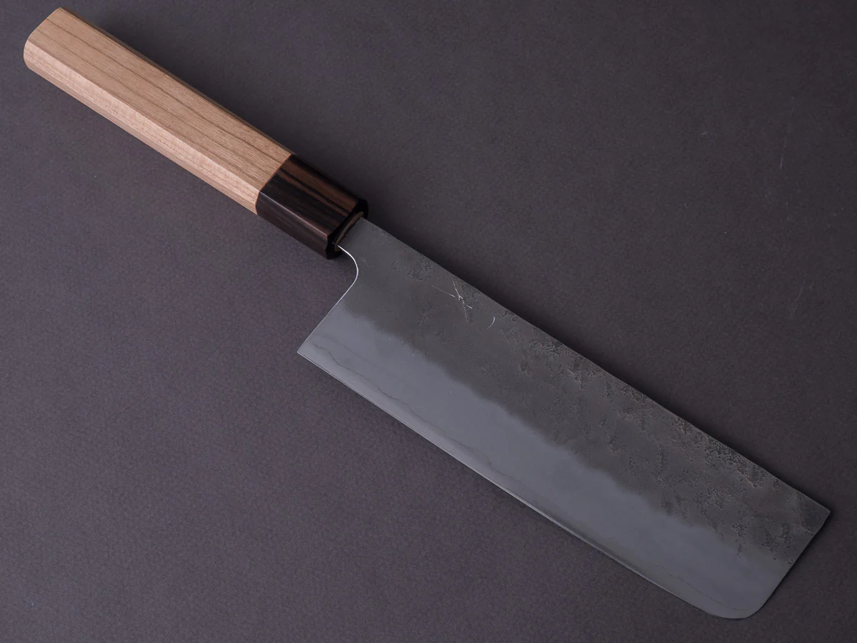 Hitohira - Futana - Ginsan - Nashiji - Nakiri - 165mm - Cherry Handle
