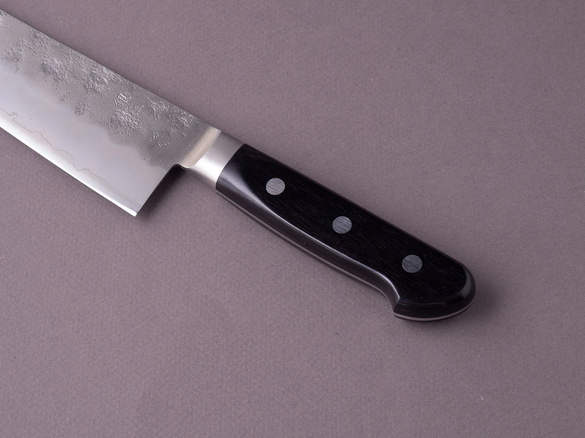 Hitohira - Futana - Ginsan - Nashiji - Gyuto - 210mm - Western Handle - Image 6