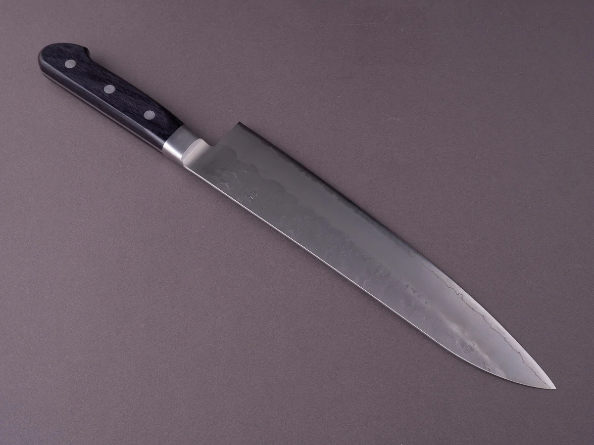 Hitohira - Futana - Ginsan - Nashiji - Gyuto - 240mm - Western Handle - Image 2