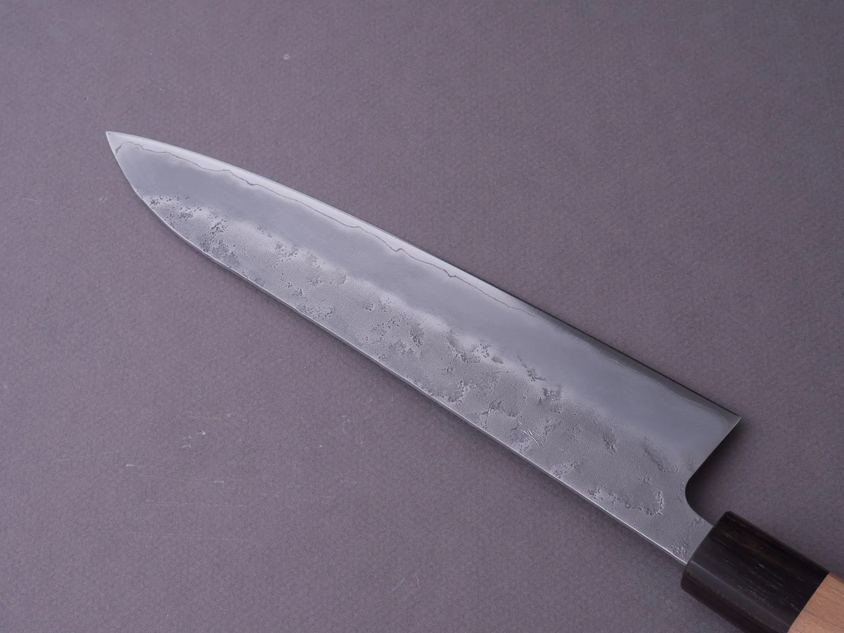 Hitohira - Futana - Ginsan - Nashiji - Gyuto - 210mm - Cherry Handle - Image 9