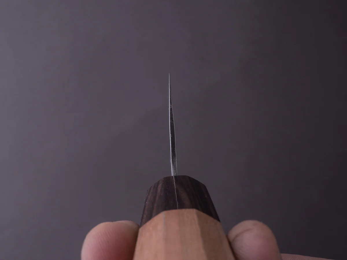 Hitohira - Futana - Ginsan - Nashiji - Gyuto - 240mm - Cherry Handle - Image 11