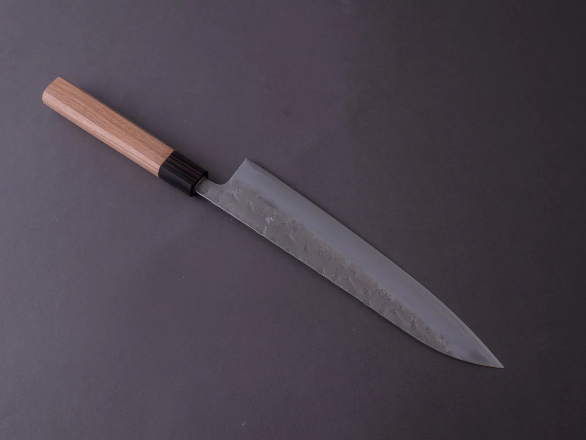 Hitohira - Futana - Ginsan - Nashiji - Gyuto - 240mm - Cherry Handle - Image 3