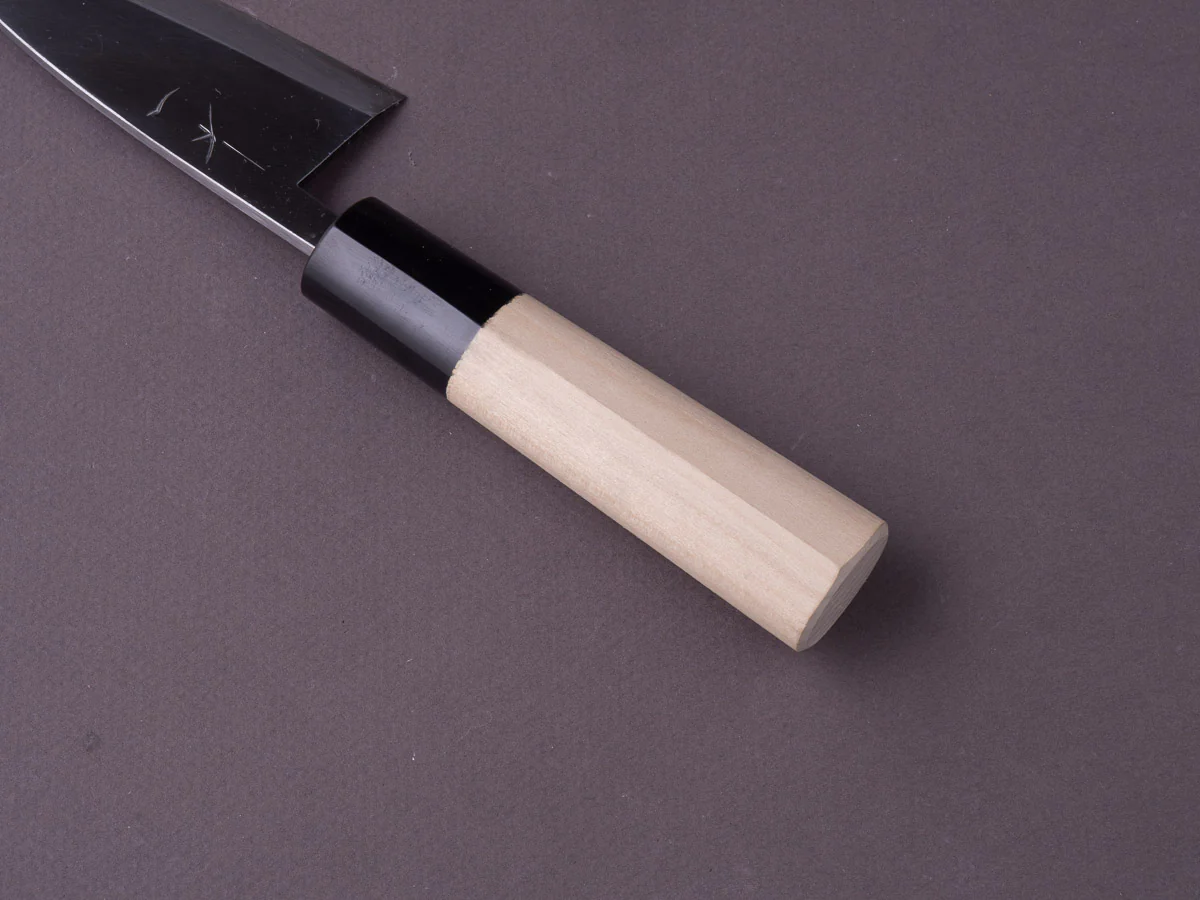 Hitohira - Gorobei - Blue #2 - 105mm Ajikiri - D-Shaped Magnolia Handle - Image 5