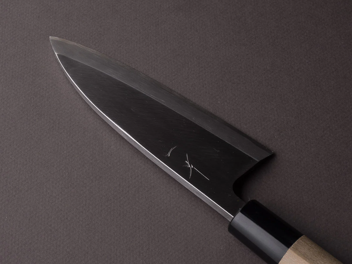 Hitohira - Gorobei - White #3 - 150mm Deba - Ho Wood Handle - Image 2