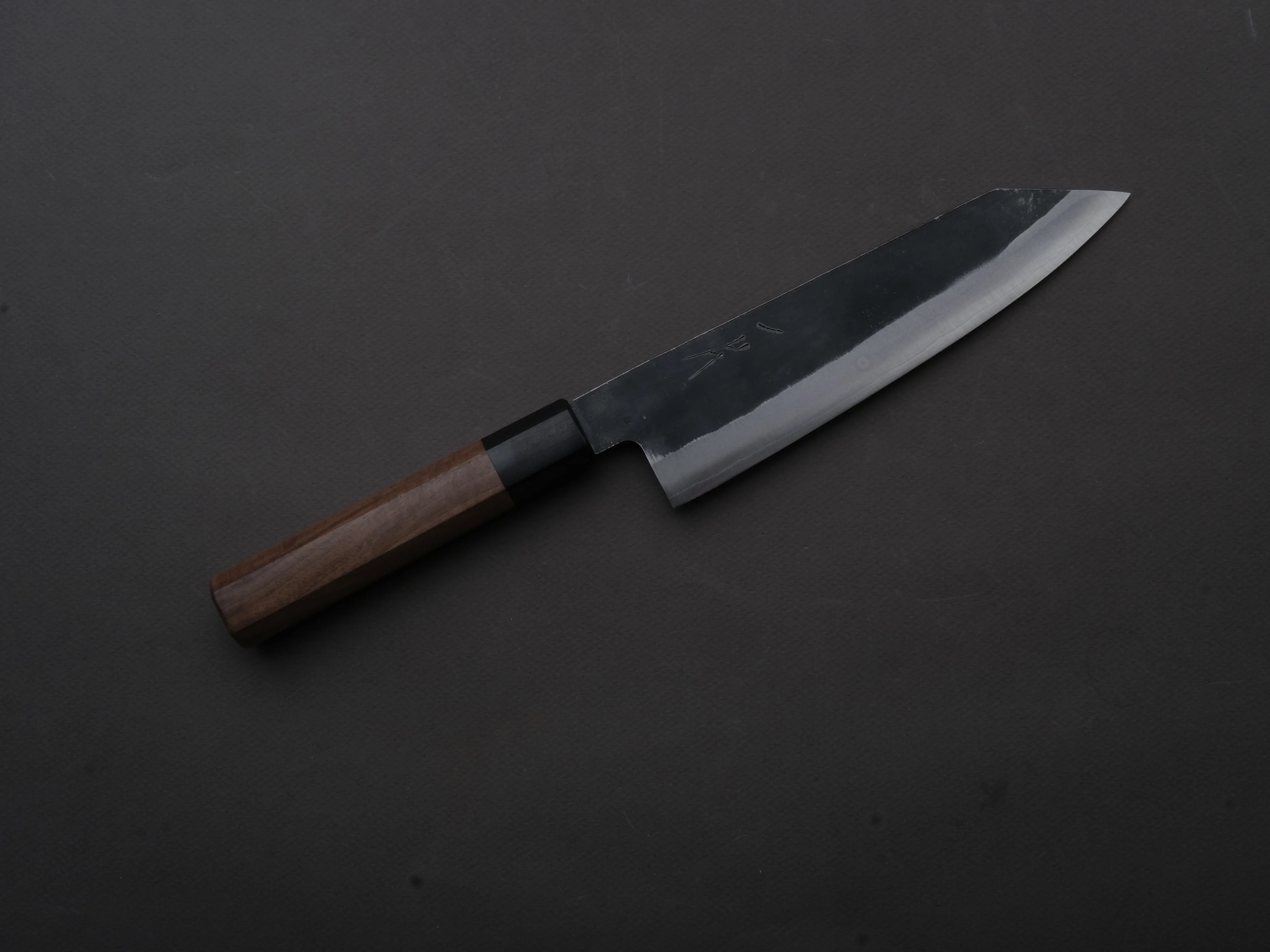 Hitohira - Harima - Blue Super Stainless Clad - Bunka - 180mm - Walnut Handle