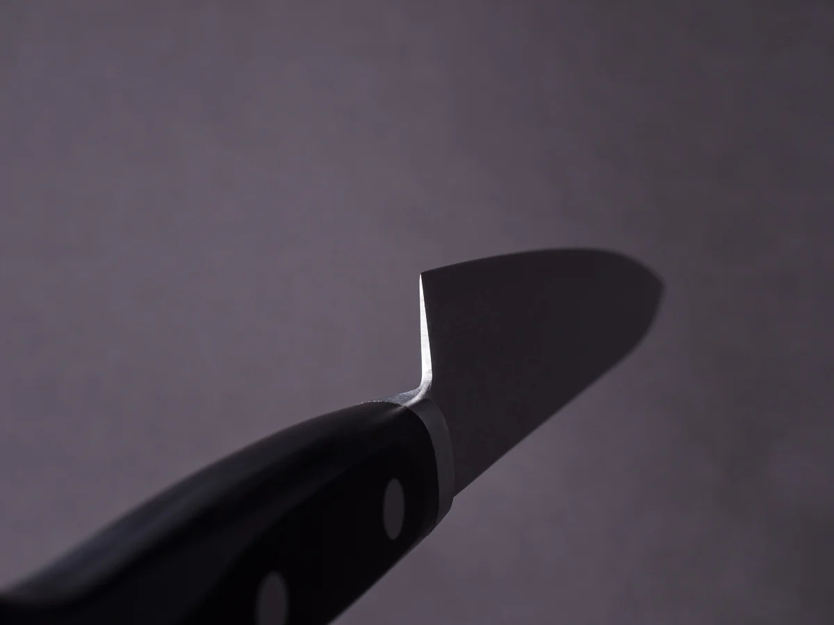 Hitohira - HG - Damascus - 135mm Petty - Pakka Handle - Image 11