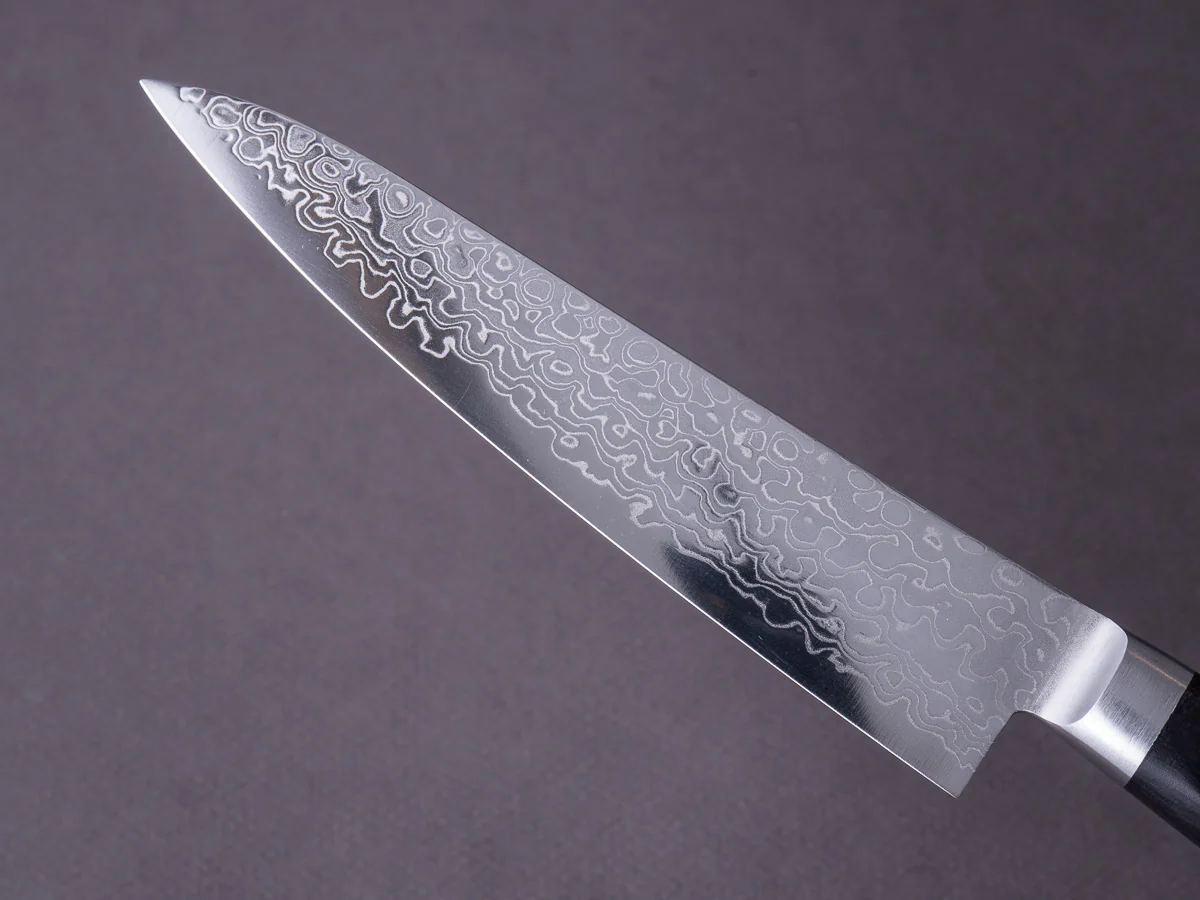 Hitohira - HG - Damascus - 135mm Petty - Pakka Handle - Image 4