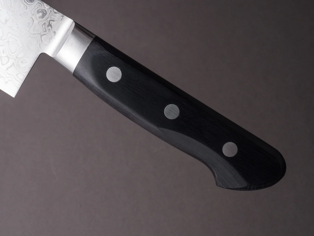 Hitohira - HG - Damascus - 165mm Nakiri - Western Handle - Image 5