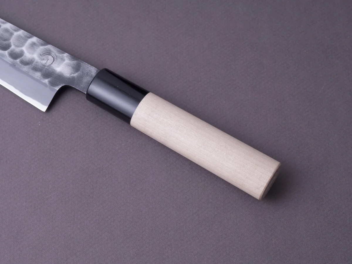 Hitohira - Hinode - White #2 Tsuchime - 150mm Petty - Ho Wood Handle - Image 8