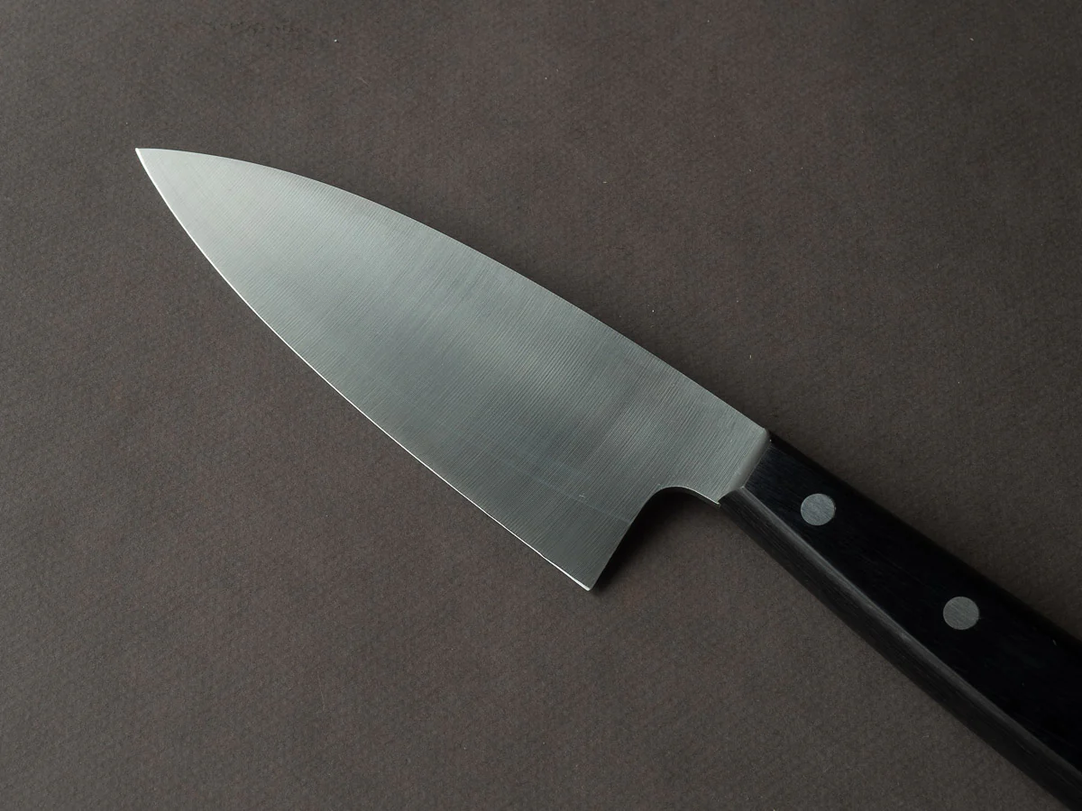 Hitohira - Hiragana - Deba - 150mm - Pakka Handle - No Bolster - Image 3
