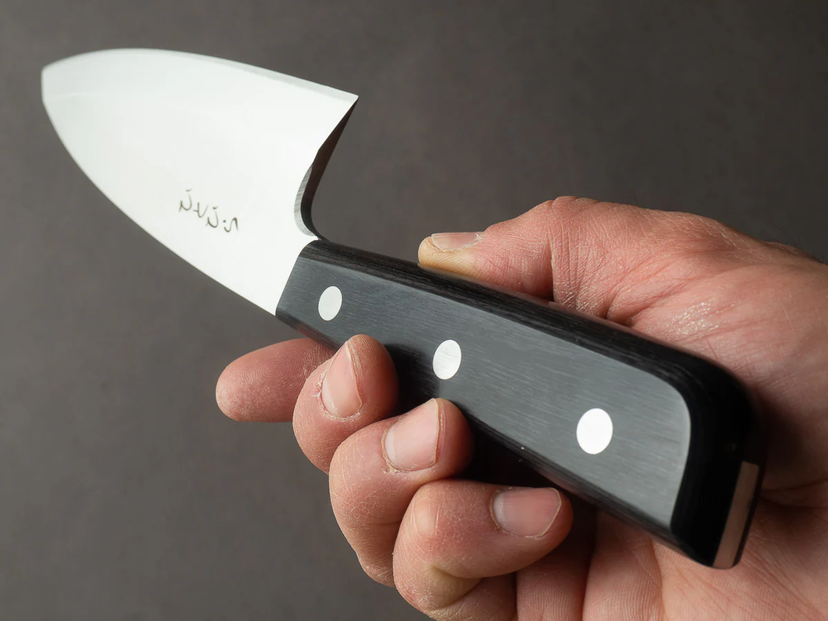 Hitohira - Hiragana - Deba - 150mm - Pakka Handle - No Bolster - Image 9