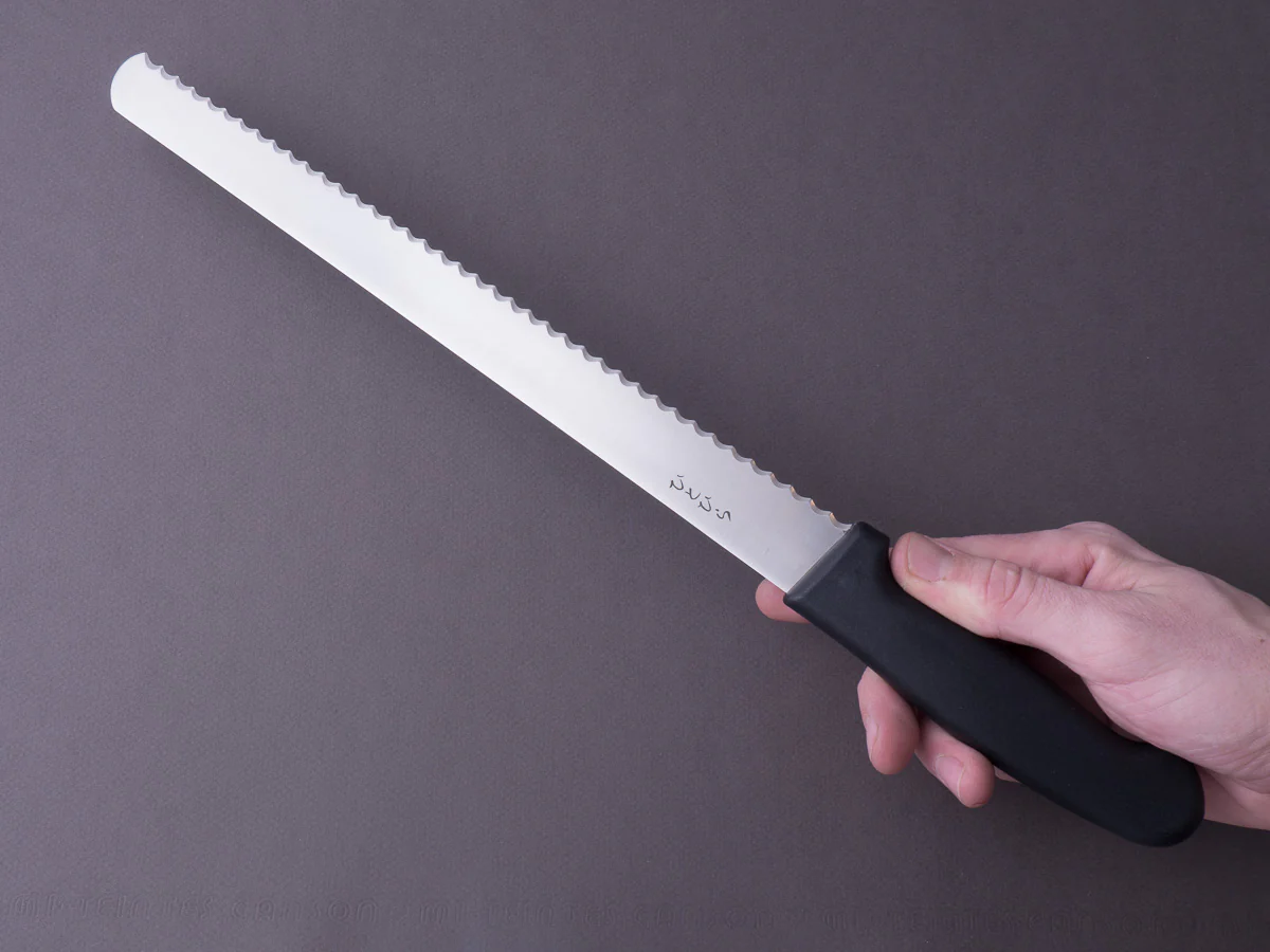 Hitohira - Hiragana - Bread Knife - 300mm - Western Handle - Image 5