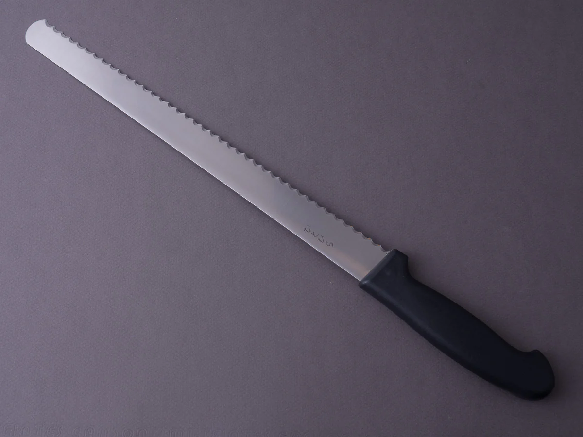 Hitohira - Hiragana - Bread Knife - 300mm - Western Handle - Image 9