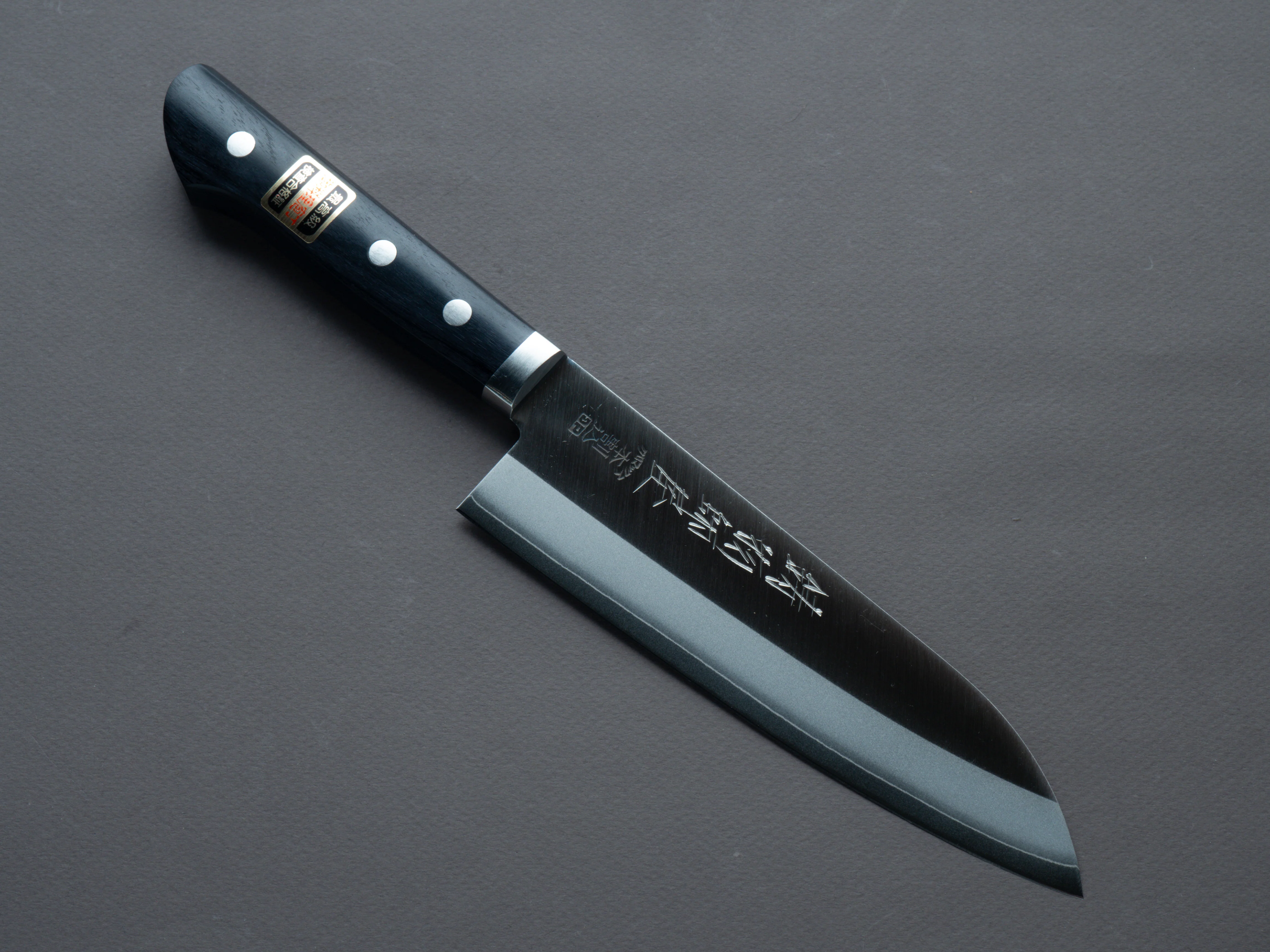 Hitohira - Imojiya MZ - Chromax - Santoku - 165mm - Pakka Western
