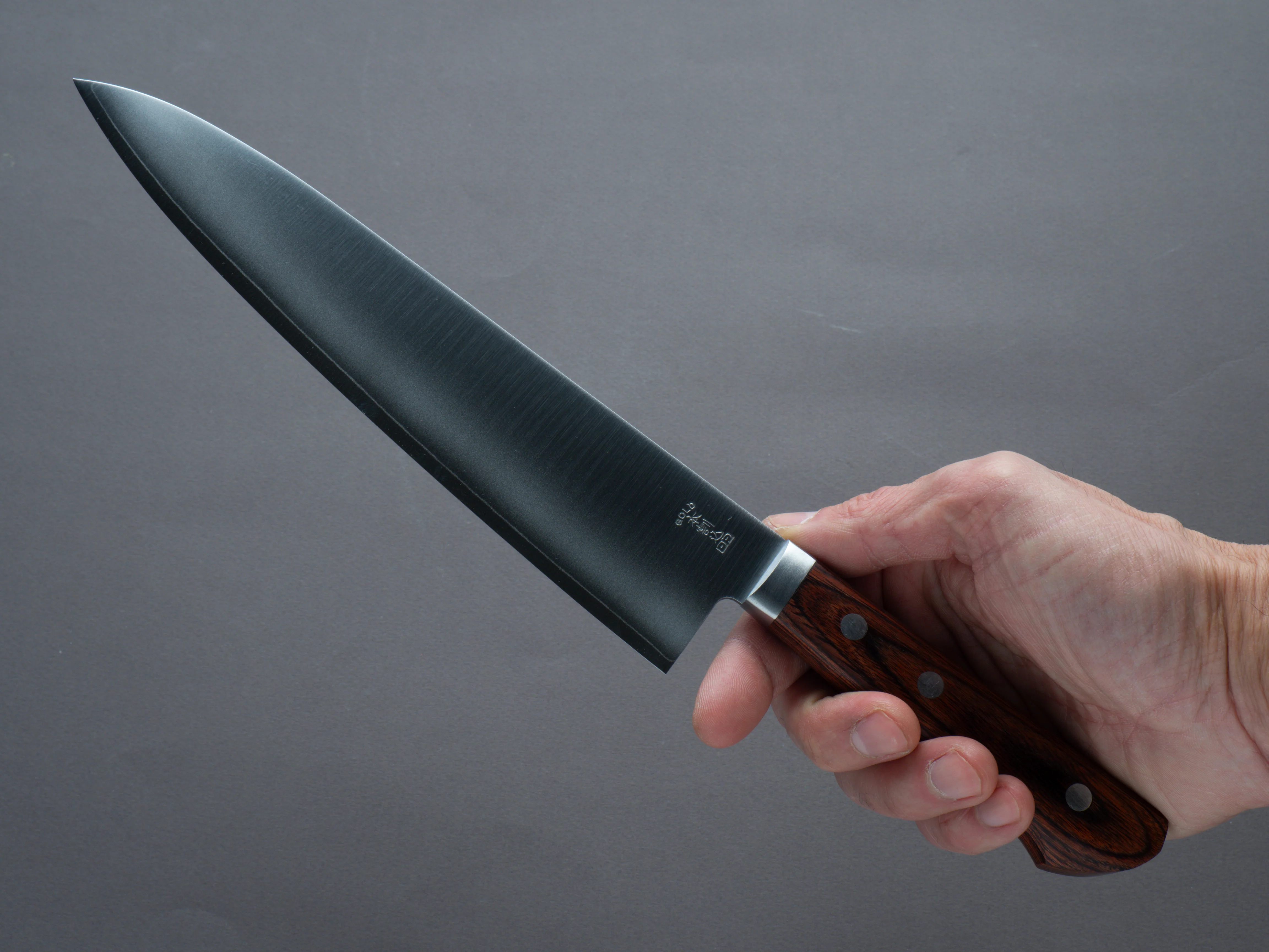 Hitohira - Imojiya MZ - VG-1 - Gyuto - 210mm - Western Handle - Image 6