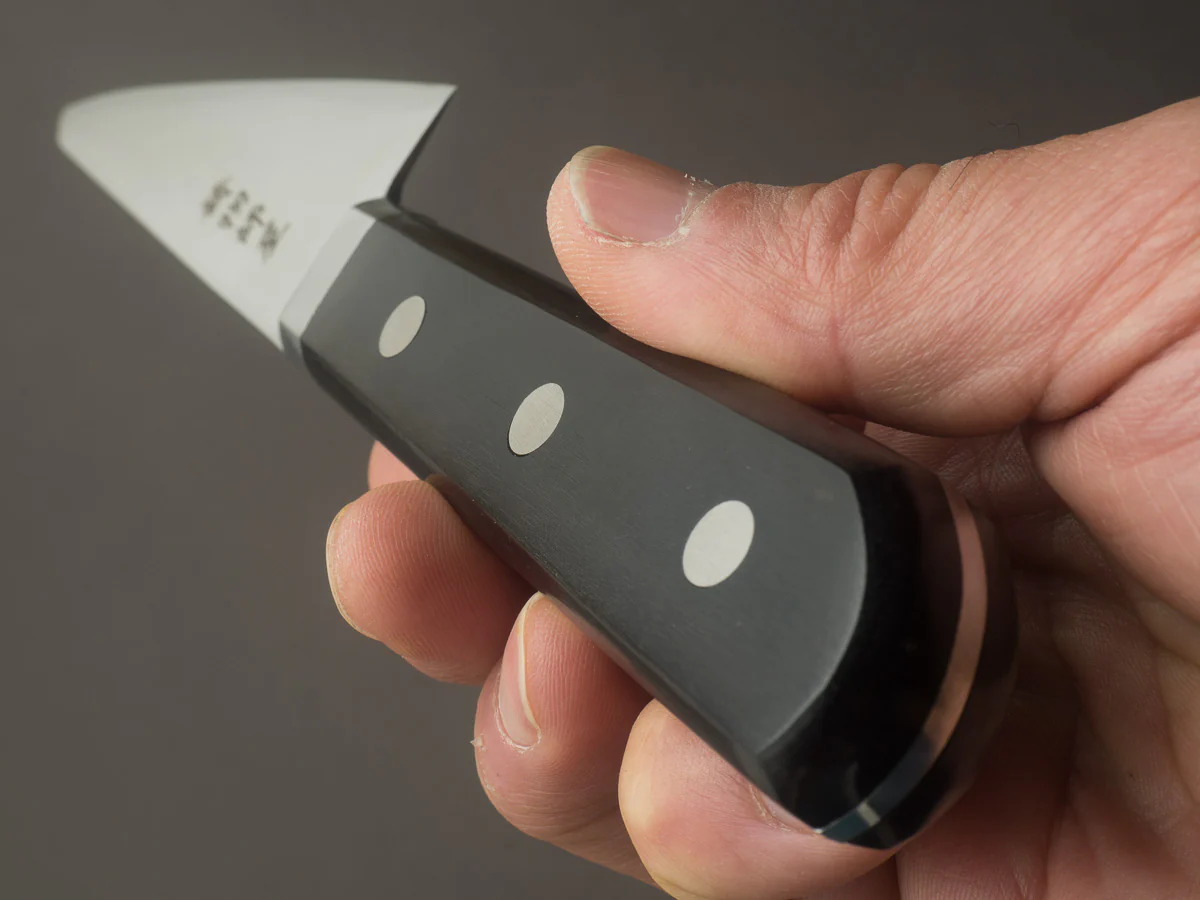 Hitohira - Imojiya TH - Carbon - Honesuki Kaku 135mm - Pakka Handle - Image 9