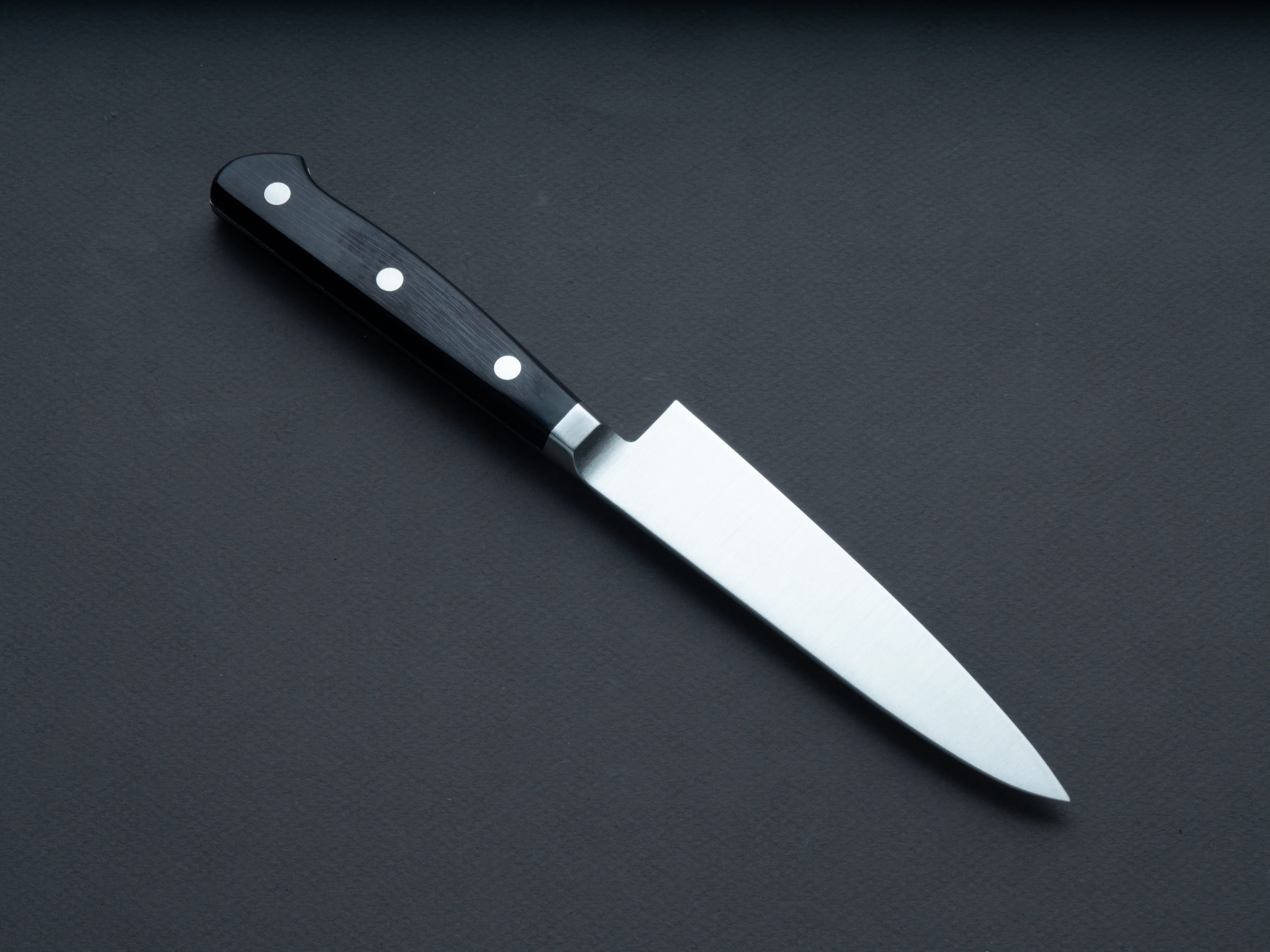 Hitohira - Imojiya TH - Stainless - Migaki - Petty - 120mm - Western Handle - Image 2
