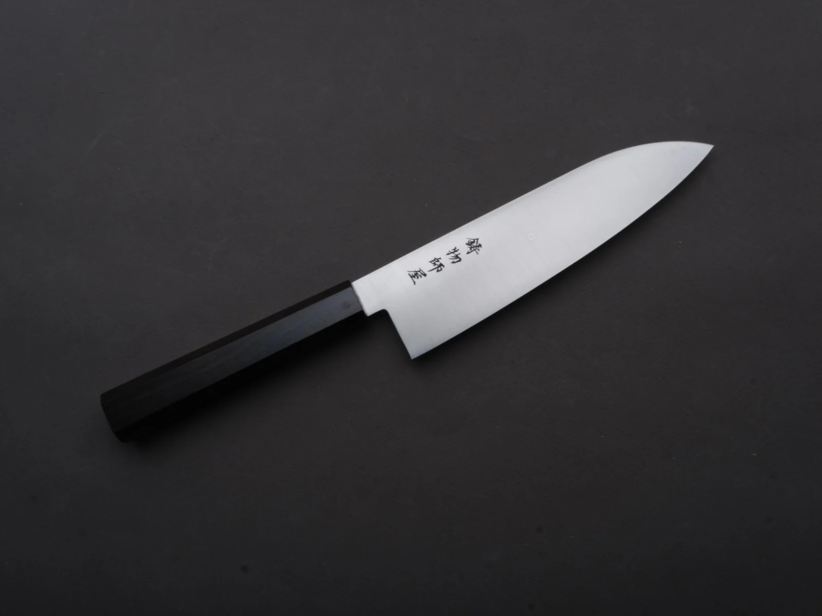 Hitohira - Imojiya TH - Stainless - Santoku - 180mm - Ebony Handle