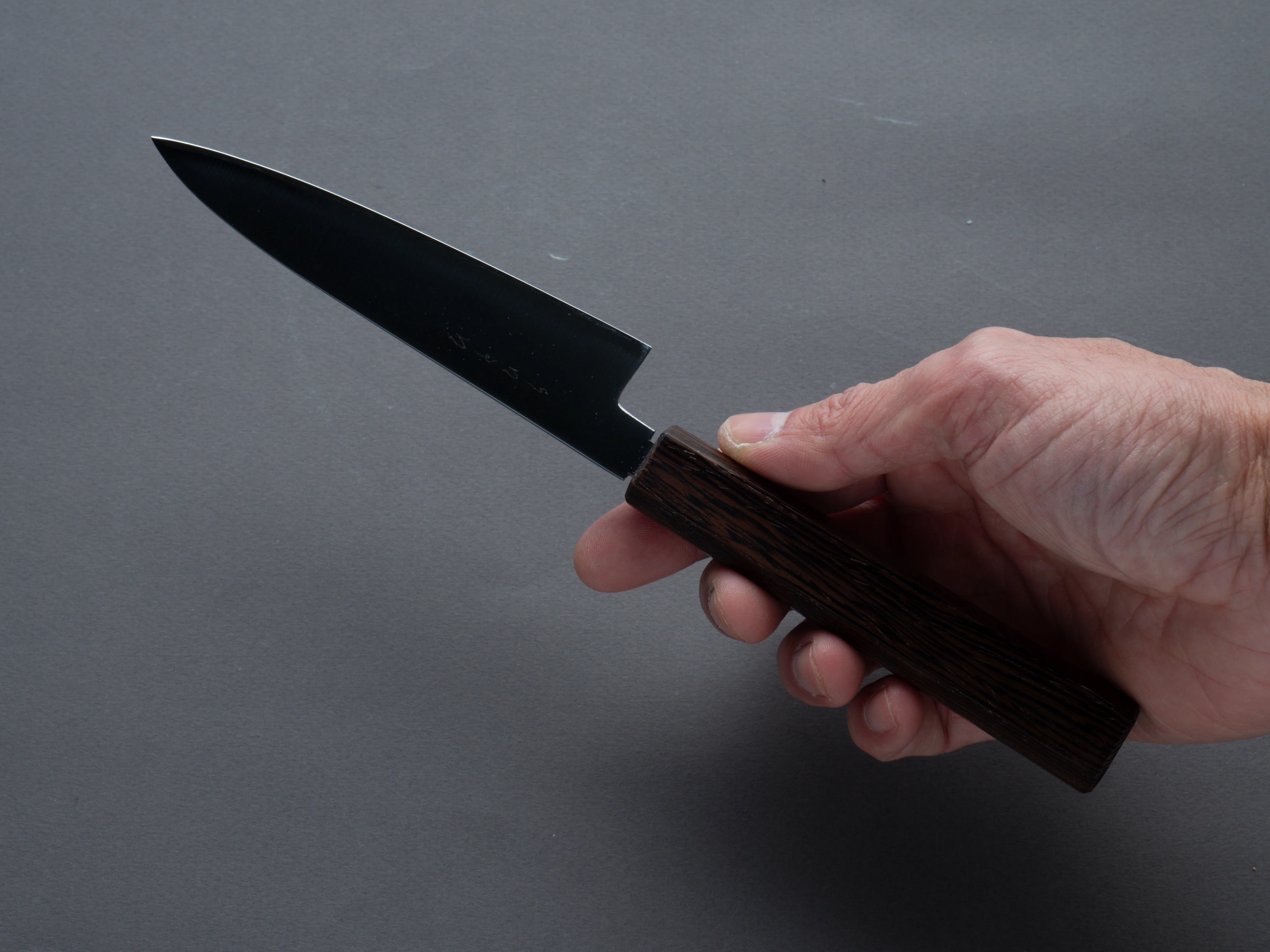 Hitohira - KH Stainless - 120mm Petty - Wenge Handle - Image 4