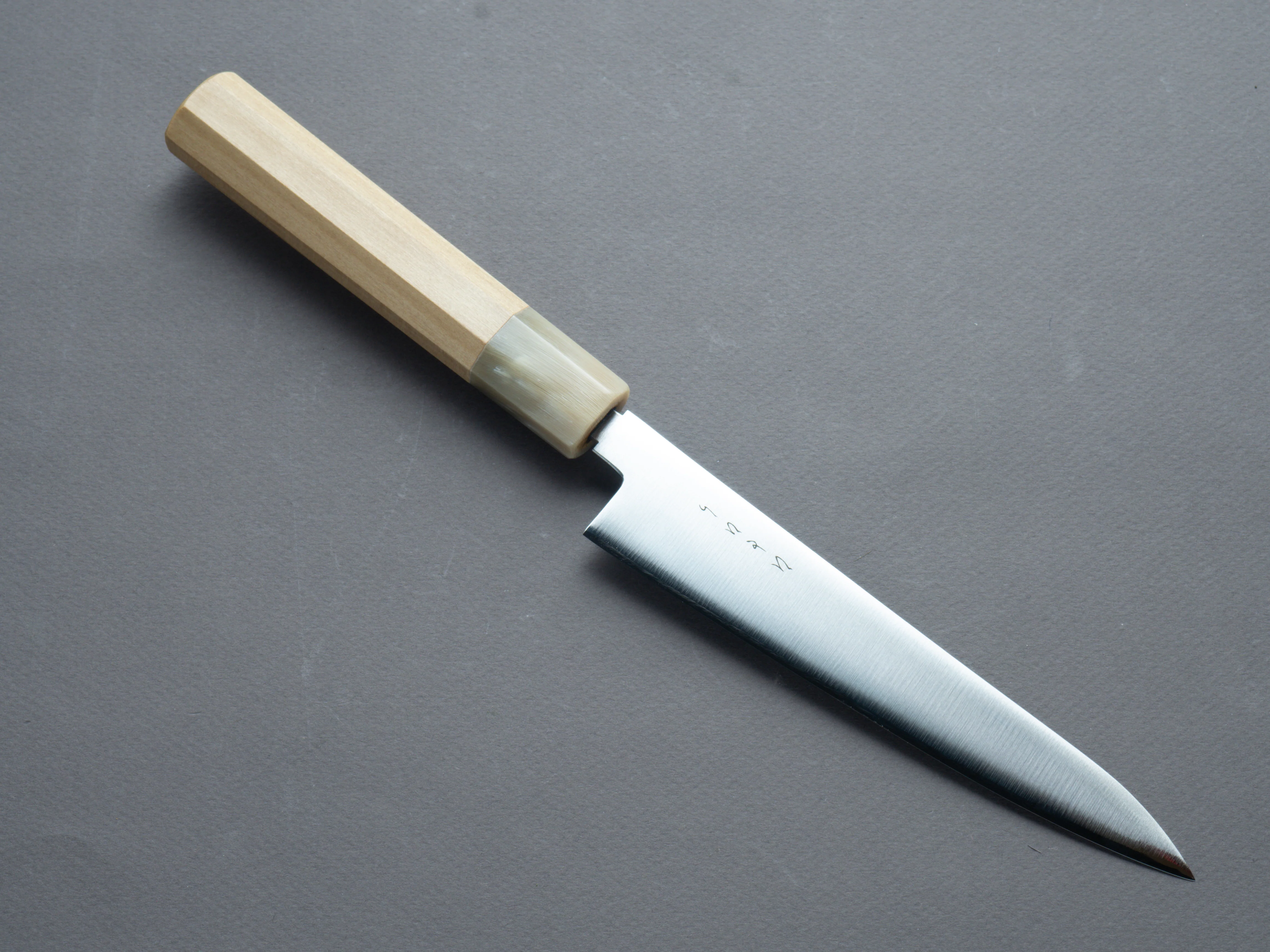 Hitohira - KH - Stainless - 150mm Petty - Ho Wood Handle - Image 10