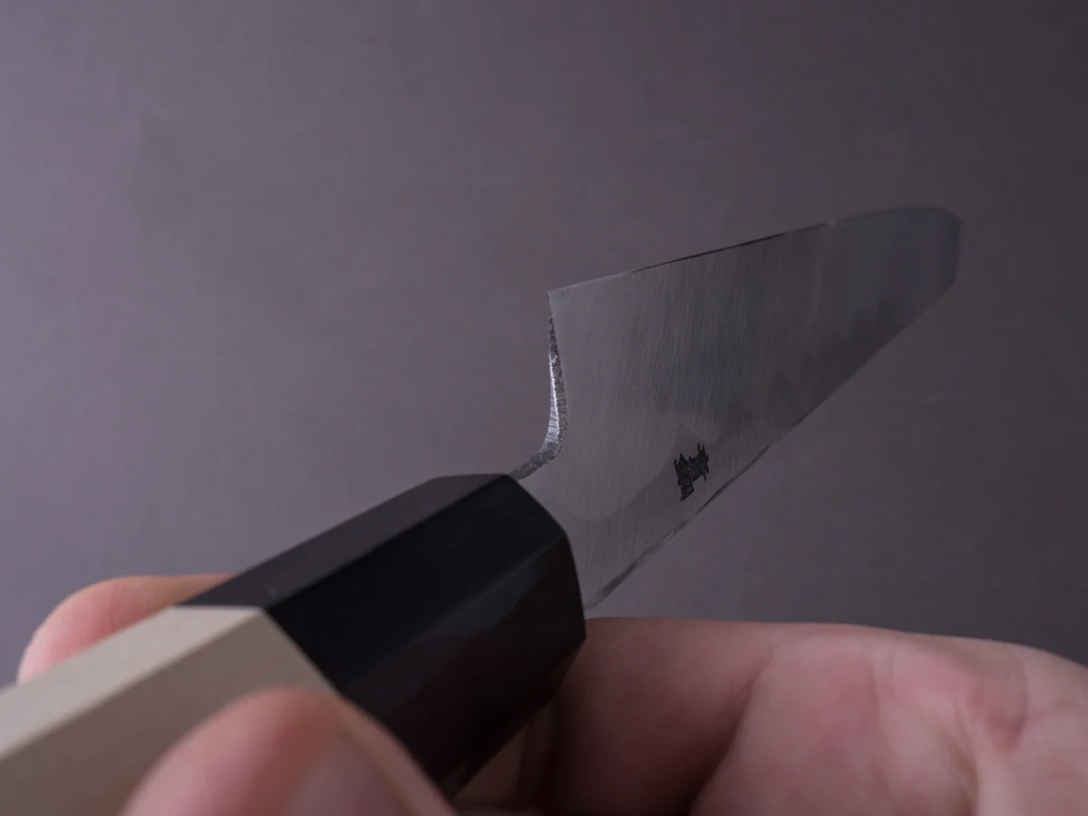 Hitohira - Kikuchiyo x Manzo - Blue #2 - 270mm - Kiritsuke Yanagiba - Ho Wood Handle - Saya - Image 8