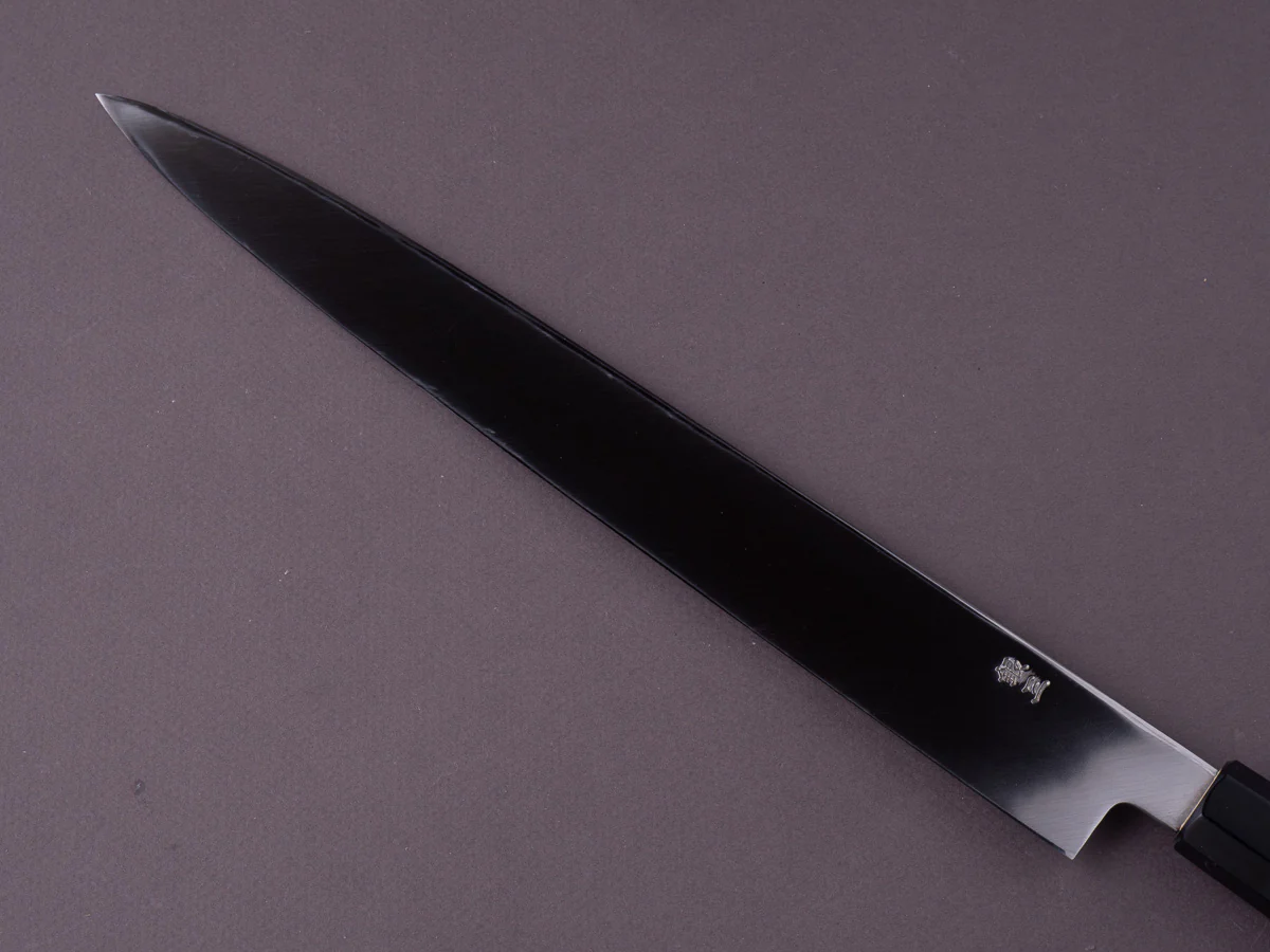 Hitohira - Kikuchiyo x Rikichi - Silver #3 - 300mm Yanagiba - Magnolia Handle - Image 5