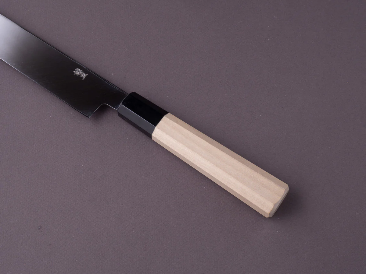 Hitohira - Kikuchiyo x Rikichi - Silver #3 - 300mm Yanagiba - Magnolia Handle - Image 6