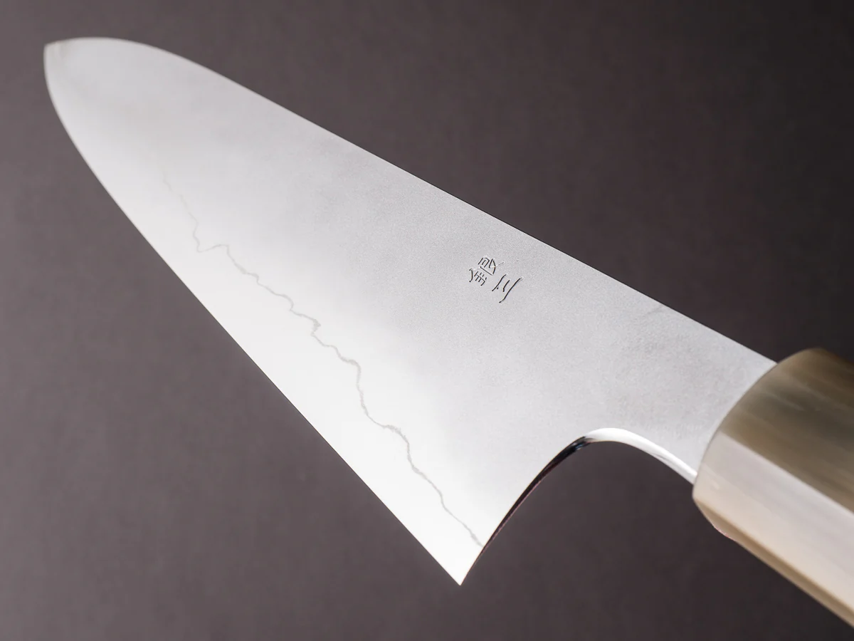 Hitohira - Kikuchiyo x Yohei - Ginsan Kasumi - 270mm Gyuto - Ebony Handle - Image 10