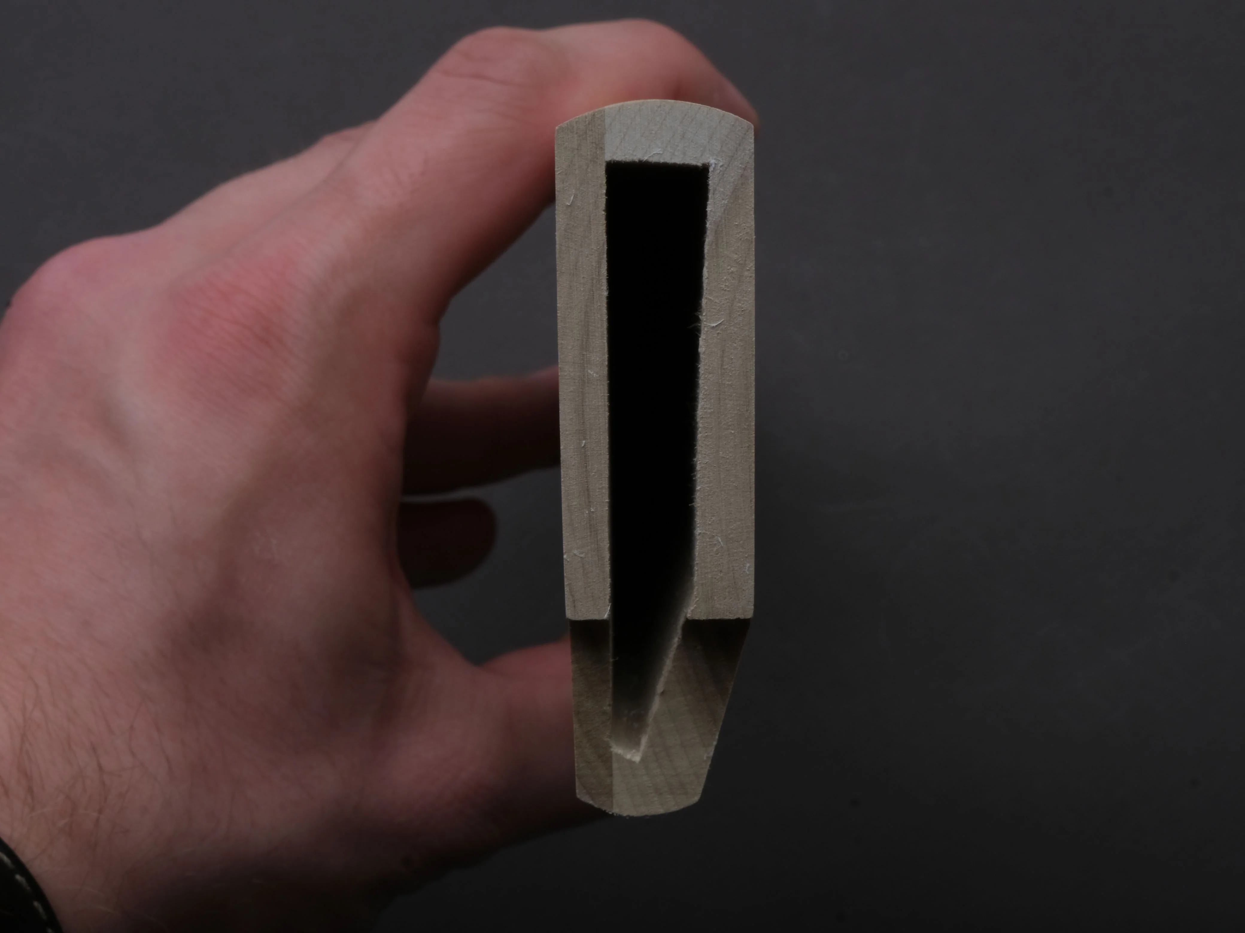 Hitohira - Mumei - Magnolia Wood Saya - 210mm Deba - Image 3