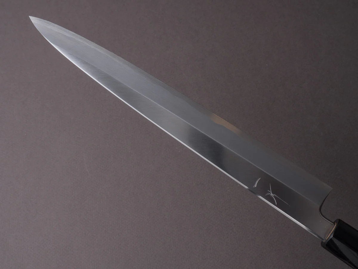 Hitohira - Tanaka x Mosuke - White #2 - 240mm Yanagiba - Ho Wood Handle - Image 3
