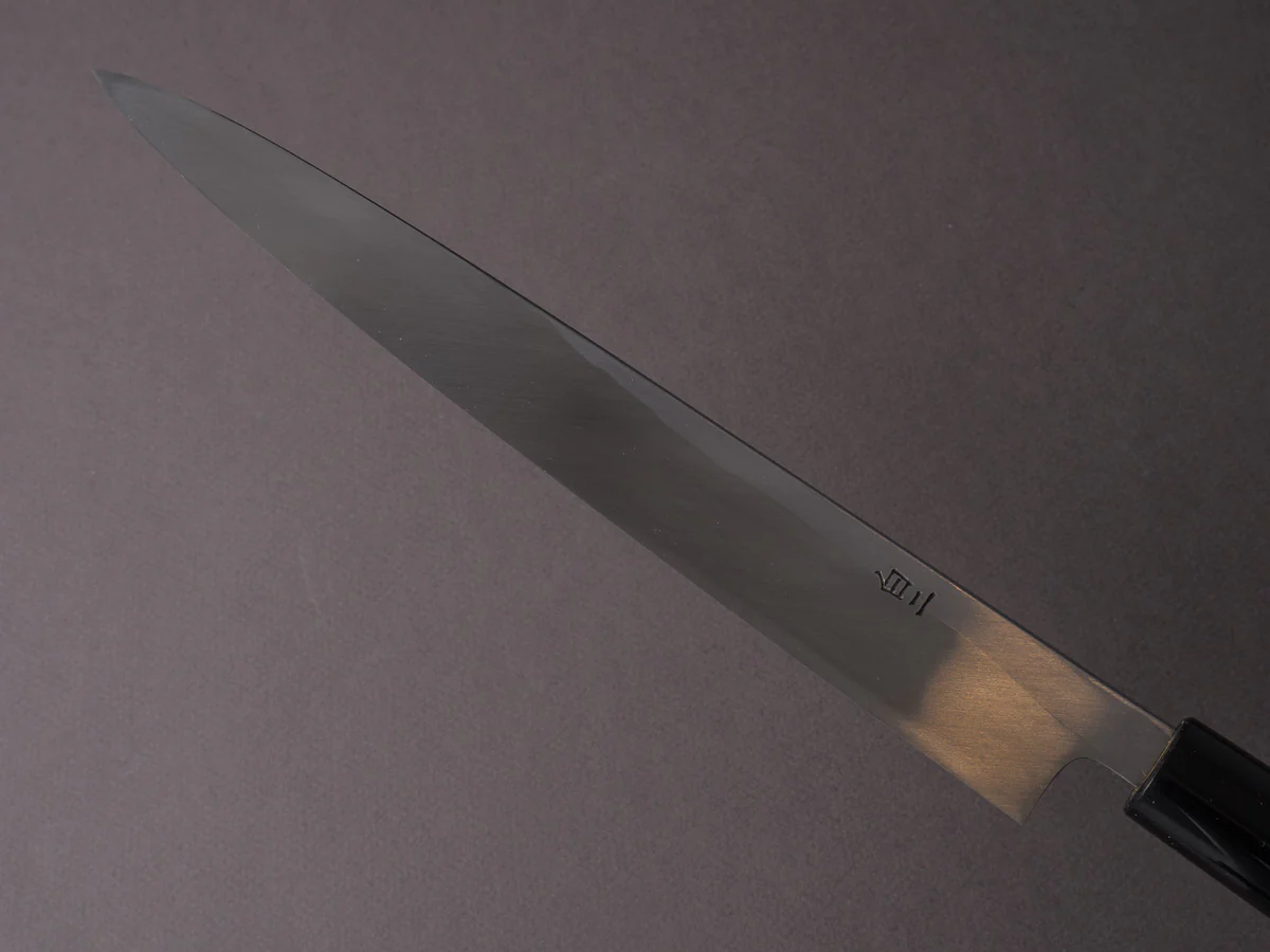Hitohira - Tanaka x Mosuke - White #2 - 240mm Yanagiba - Ho Wood Handle - Image 4