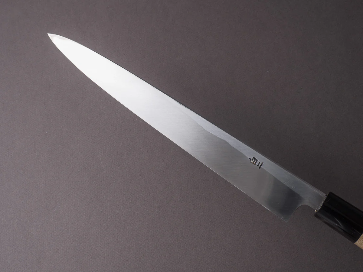 Hitohira - Tanaka x Mosuke - White #2 - 270mm Yanagiba - Ho Wood Handle - Image 4