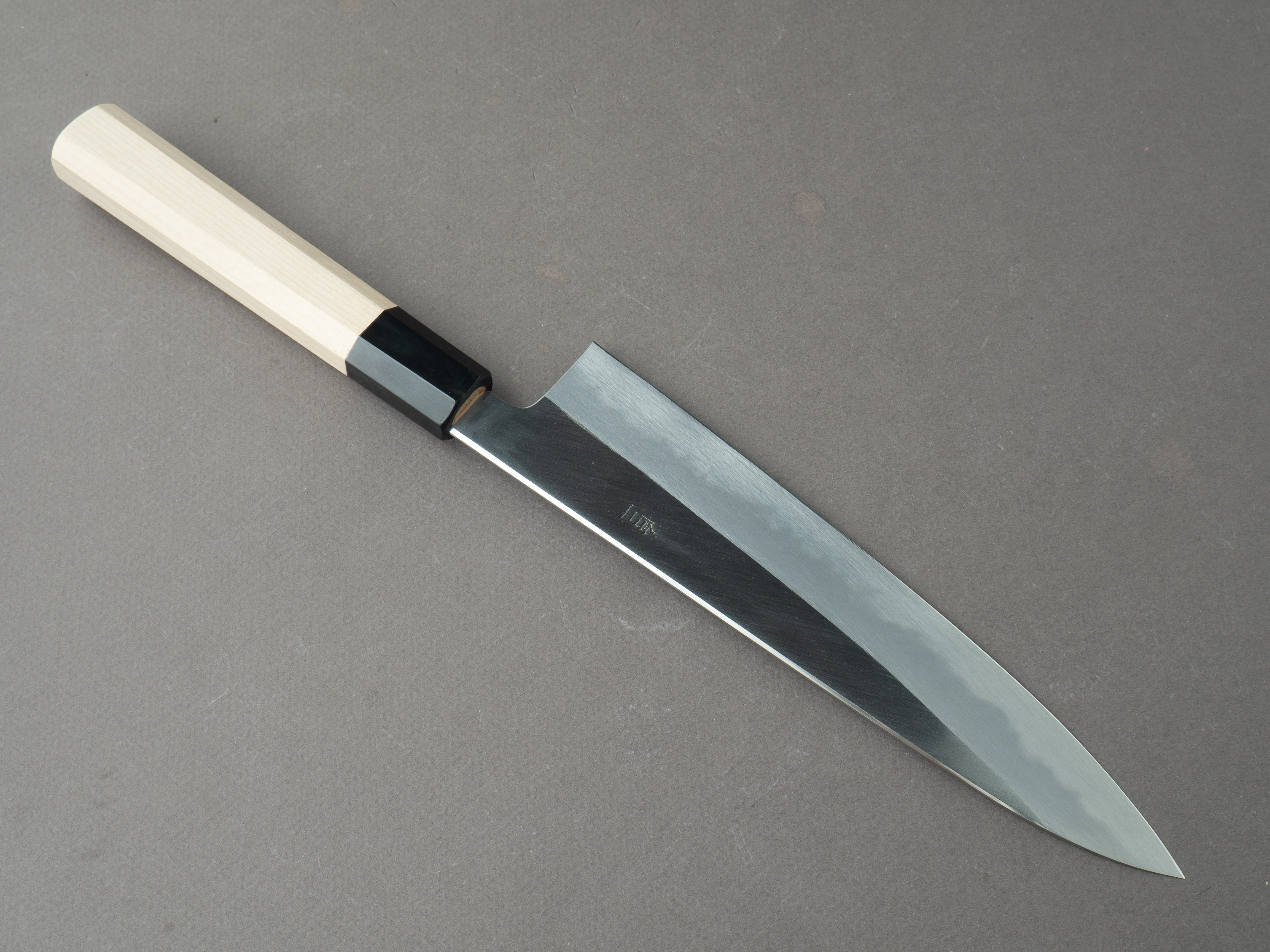 Hitohira - Tanaka x Ren - White #2 - 210mm Gyuto - Magnolia Handle - Image 2