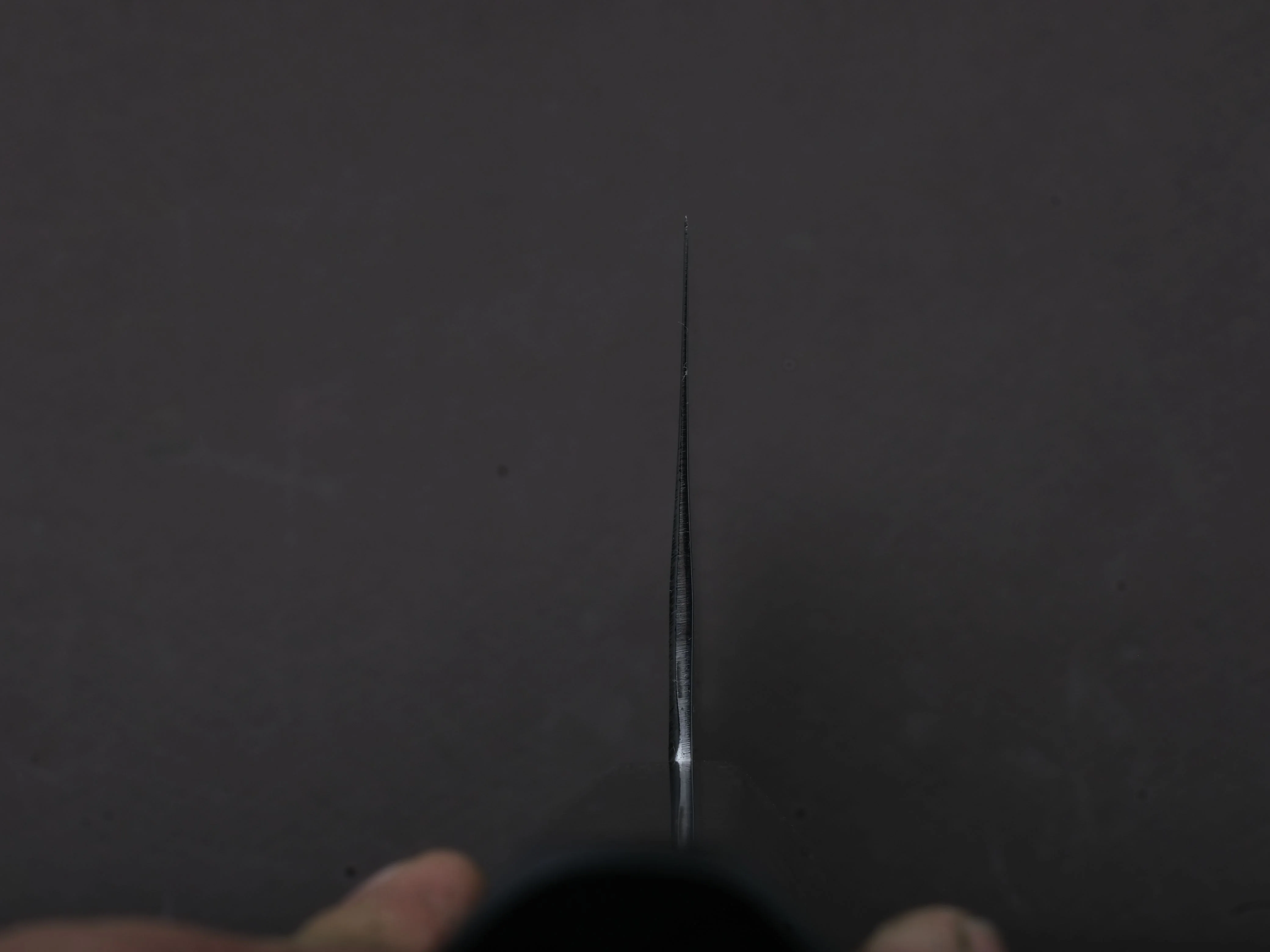Hitohira - Tanaka x Ren - White #2 - Nakiri - 180mm - Ebony Handle - Image 6