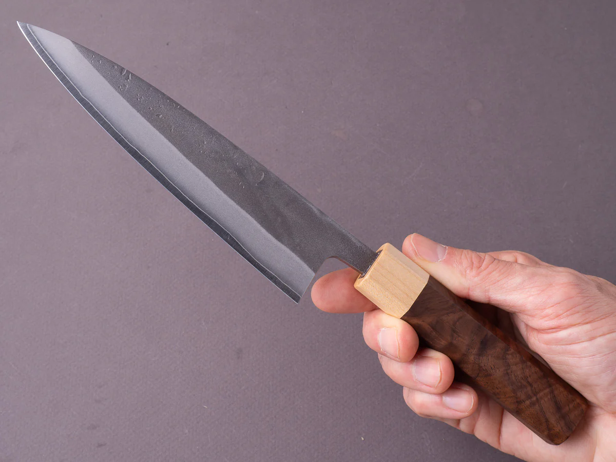 Hitohira - TD - SLD - Nashiji - Petty - 150mm - Walnut Handle - Image 11